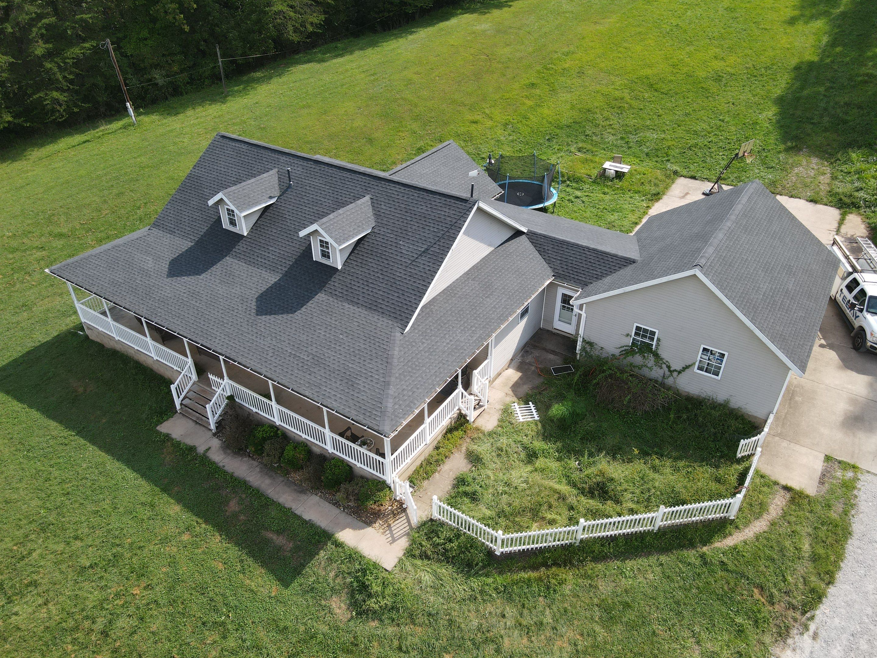 Residential Roofing Installation using GAF Timberline HDZ by Rainstoppers Roofing