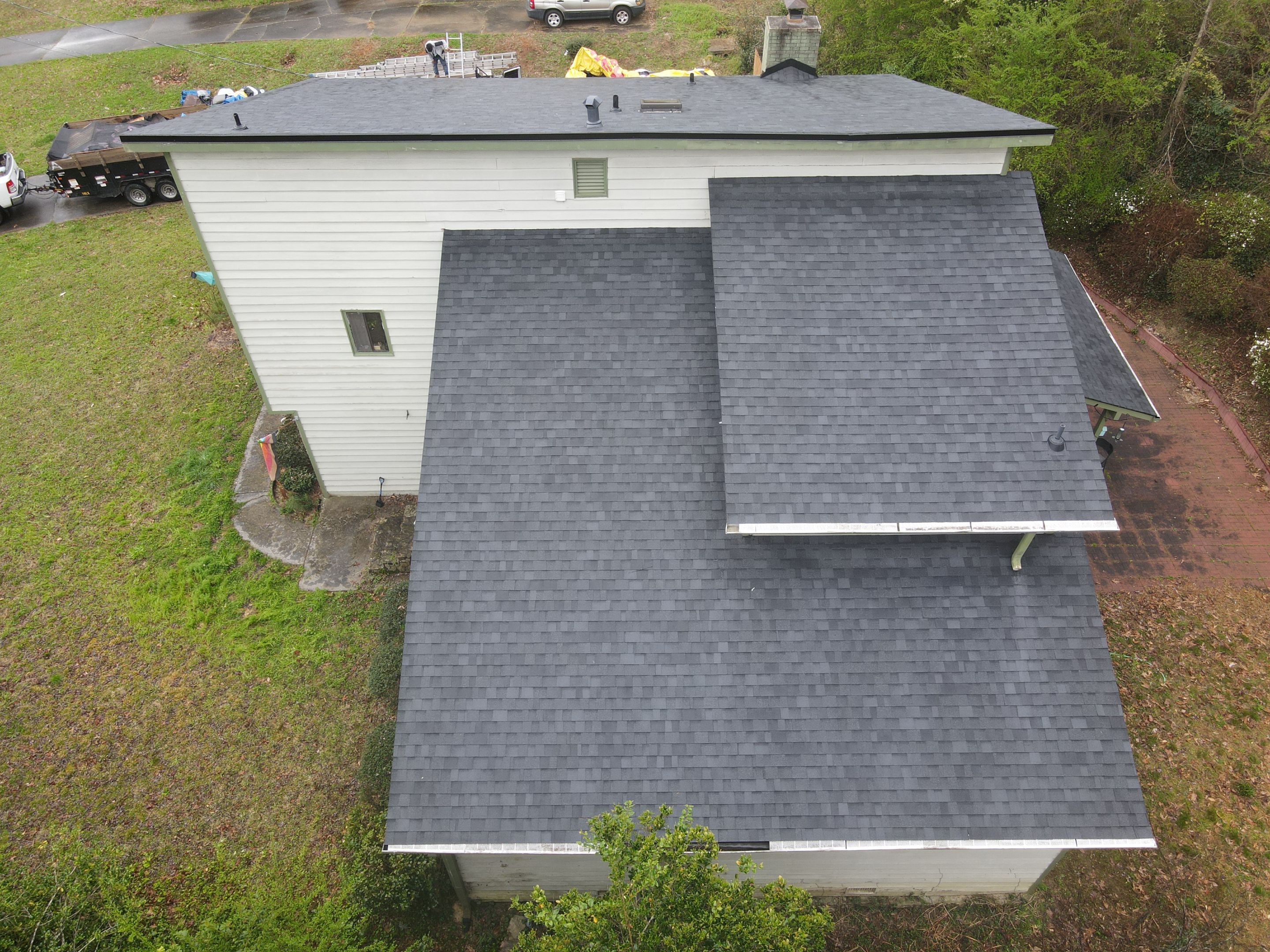 Oakridge TruDef Twilight Black Residential Roofing Installation by Inspector Roofing and Restoration