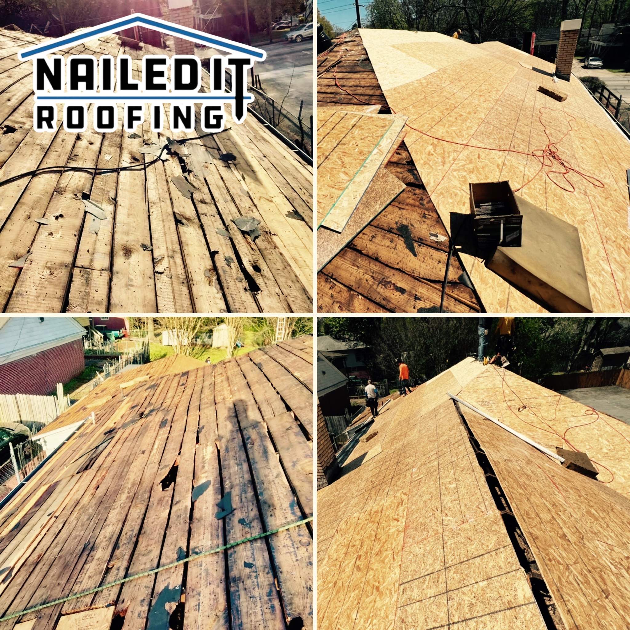 memorial tattoo roof & gutter replacement by Nailed It Roofing & Remodeling LLC