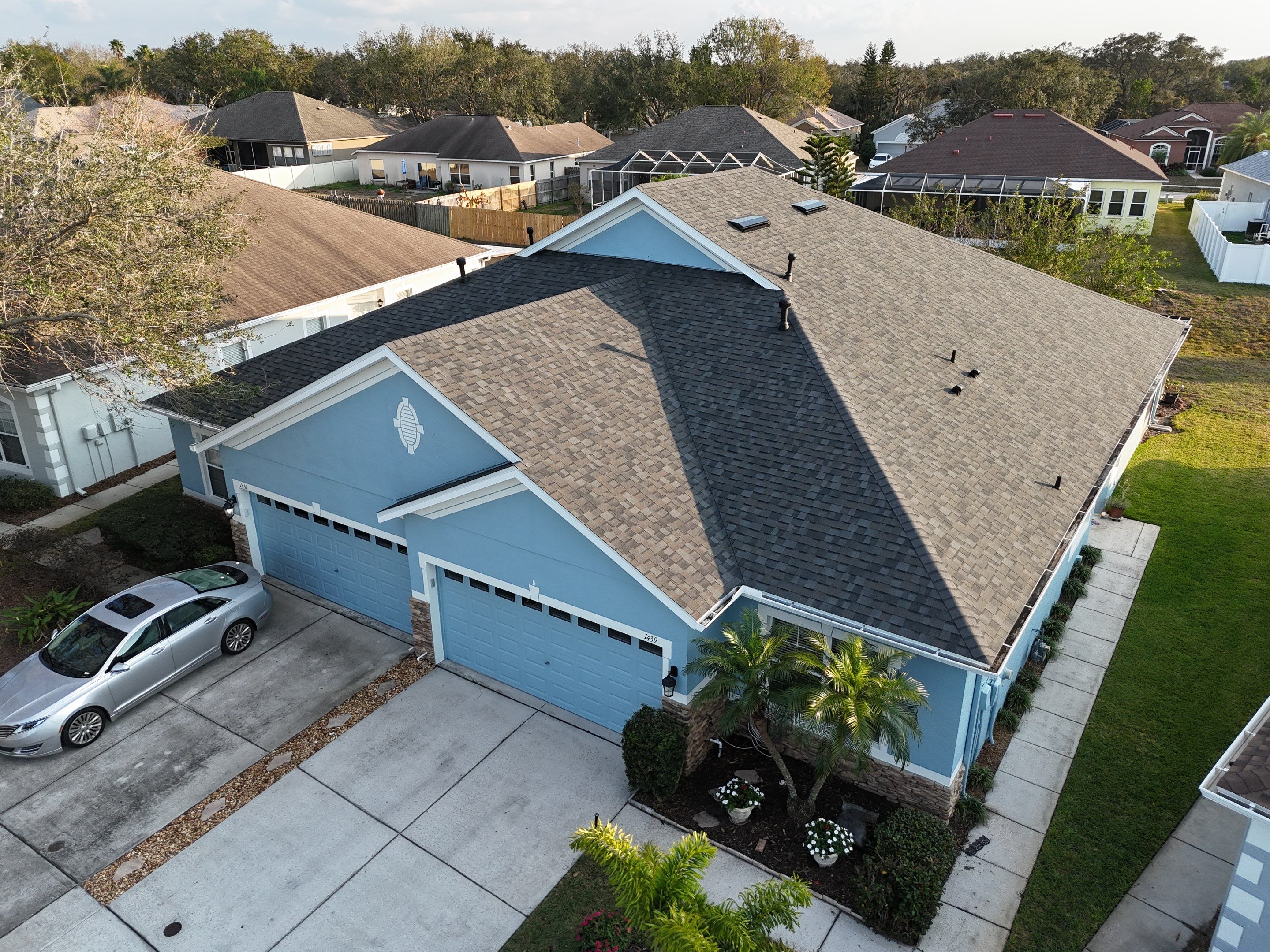Roof Replacement in Apollo Beach, FL. by Steadfast Roofing