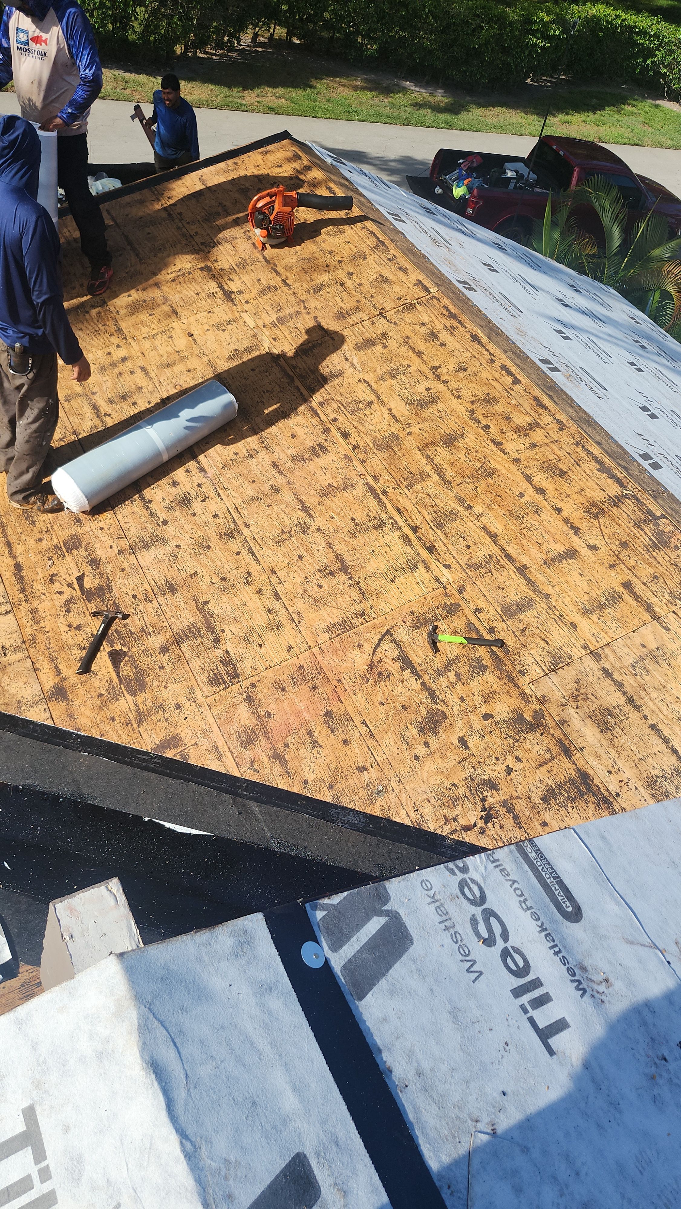 Full Tile Roof Replacement and Sheathing Repair in Deerfield Beach by Aastro Roofing