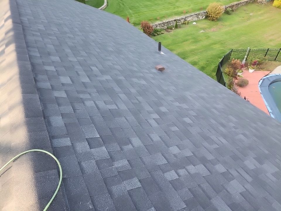 Residential Roofing Installation using Owens Corning TruDefinition Onyx Black by A Plus Exterior