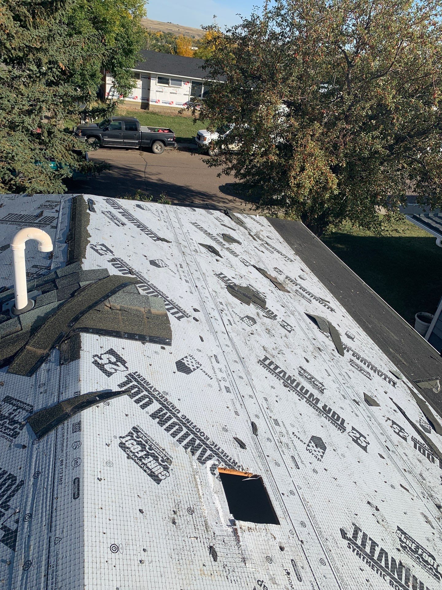 Residential Re-roofing Project in Havre, Montana by swagg construction