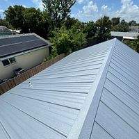 24ga 1" Nail-Strip Mill Finish by Total Roofing System The Metal Roof Experts