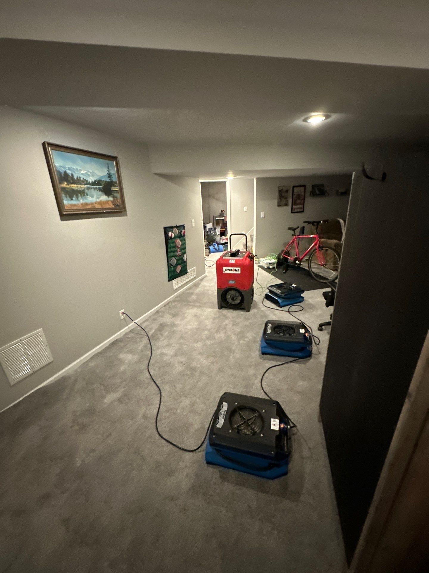 Emergency Basement Water Extraction and Structural Drying in Shawnee by Fine Restoration