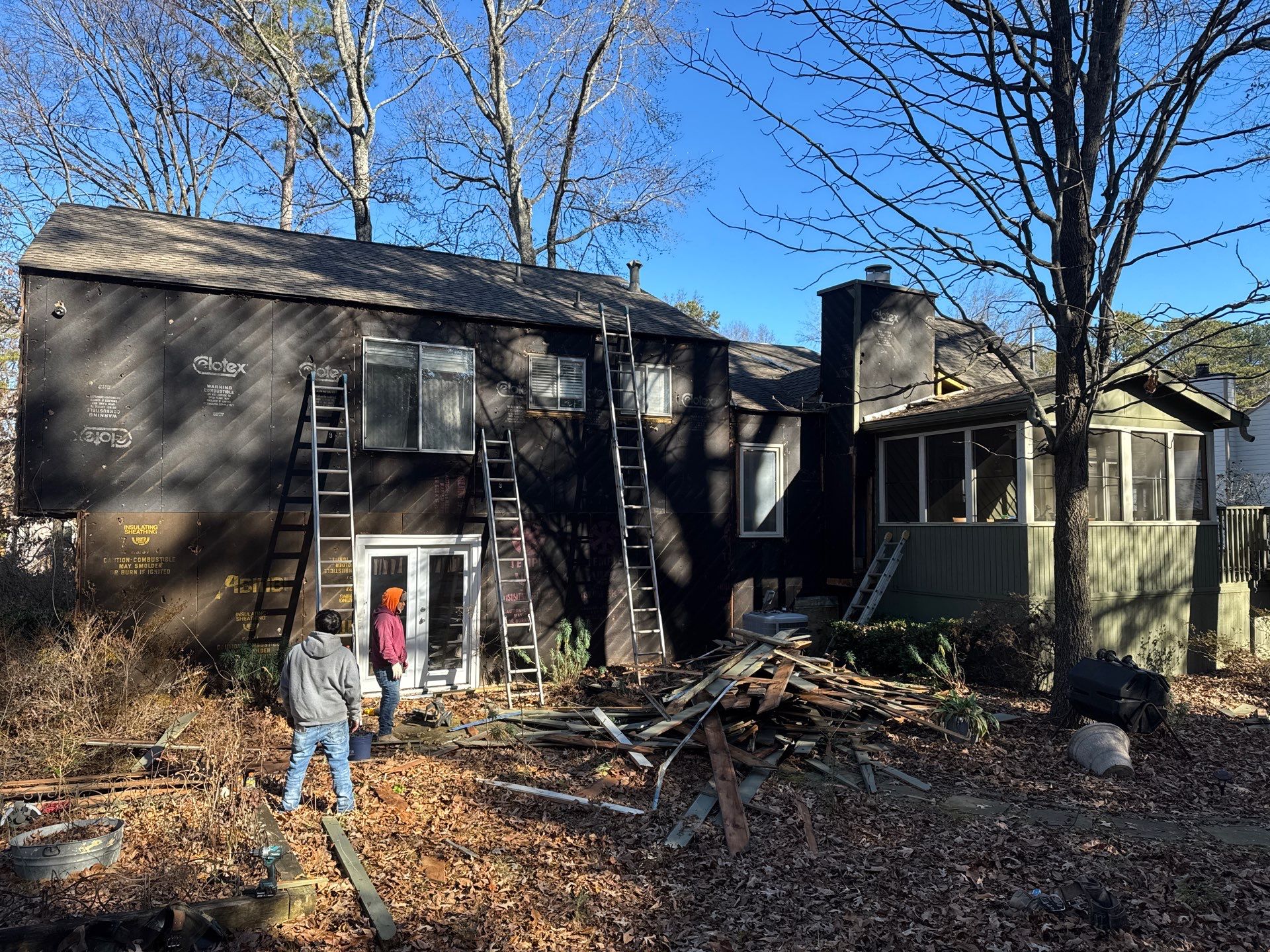 Full Exterior Siding Replacement and Deck Renovation in Marietta by Swift Home Renovations