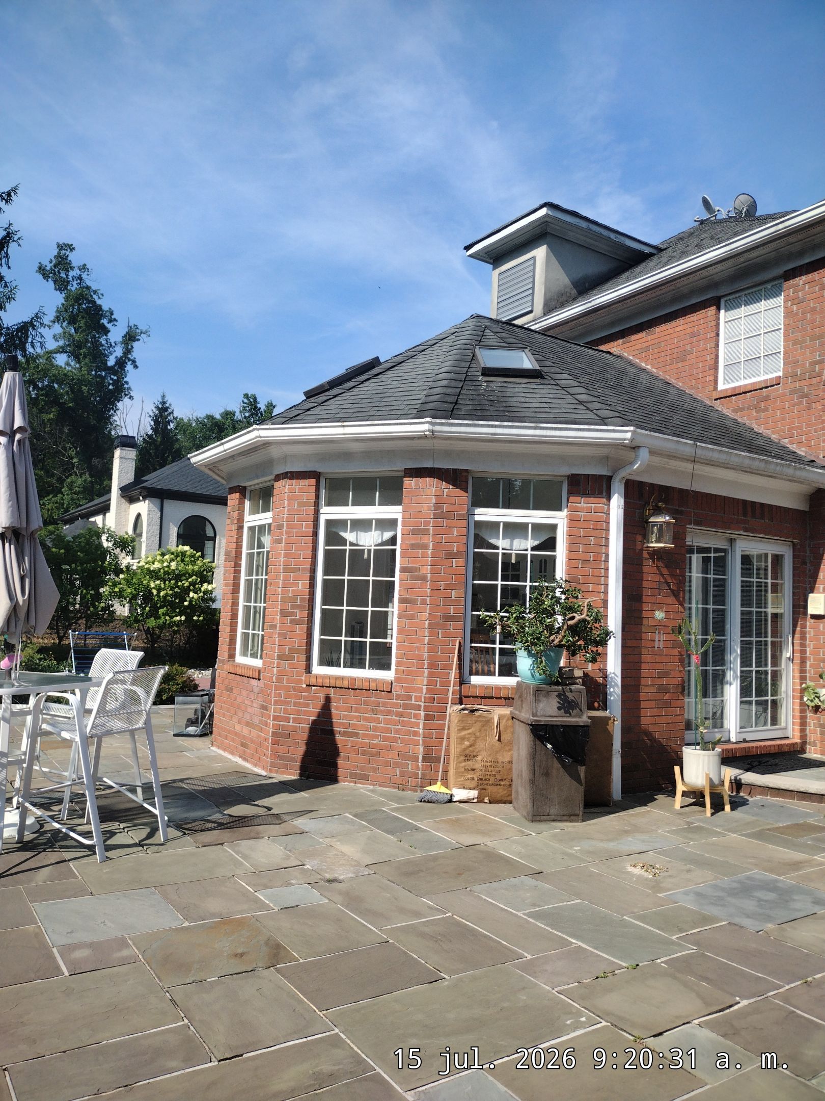 Soffit and Fascia Board Repair, Seamless Gutter Install Project in North Caldwell, New Jersey by NJ Home Maintenance Services