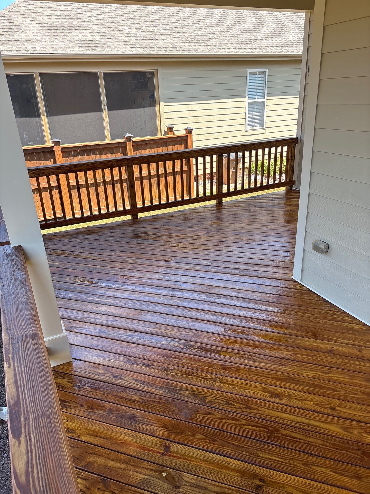 Deck using Wood Sealant by DuraSeal