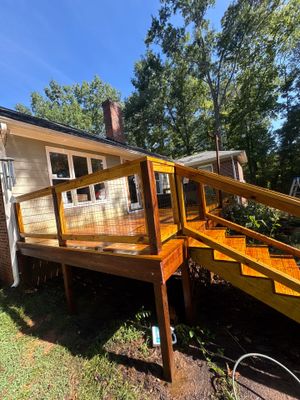 Deck using Wood Sealant