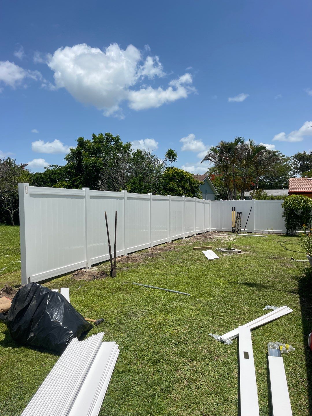 North Port, FL 6ft. White Vinyl Privacy Fence by Asap fence and gates, LLC