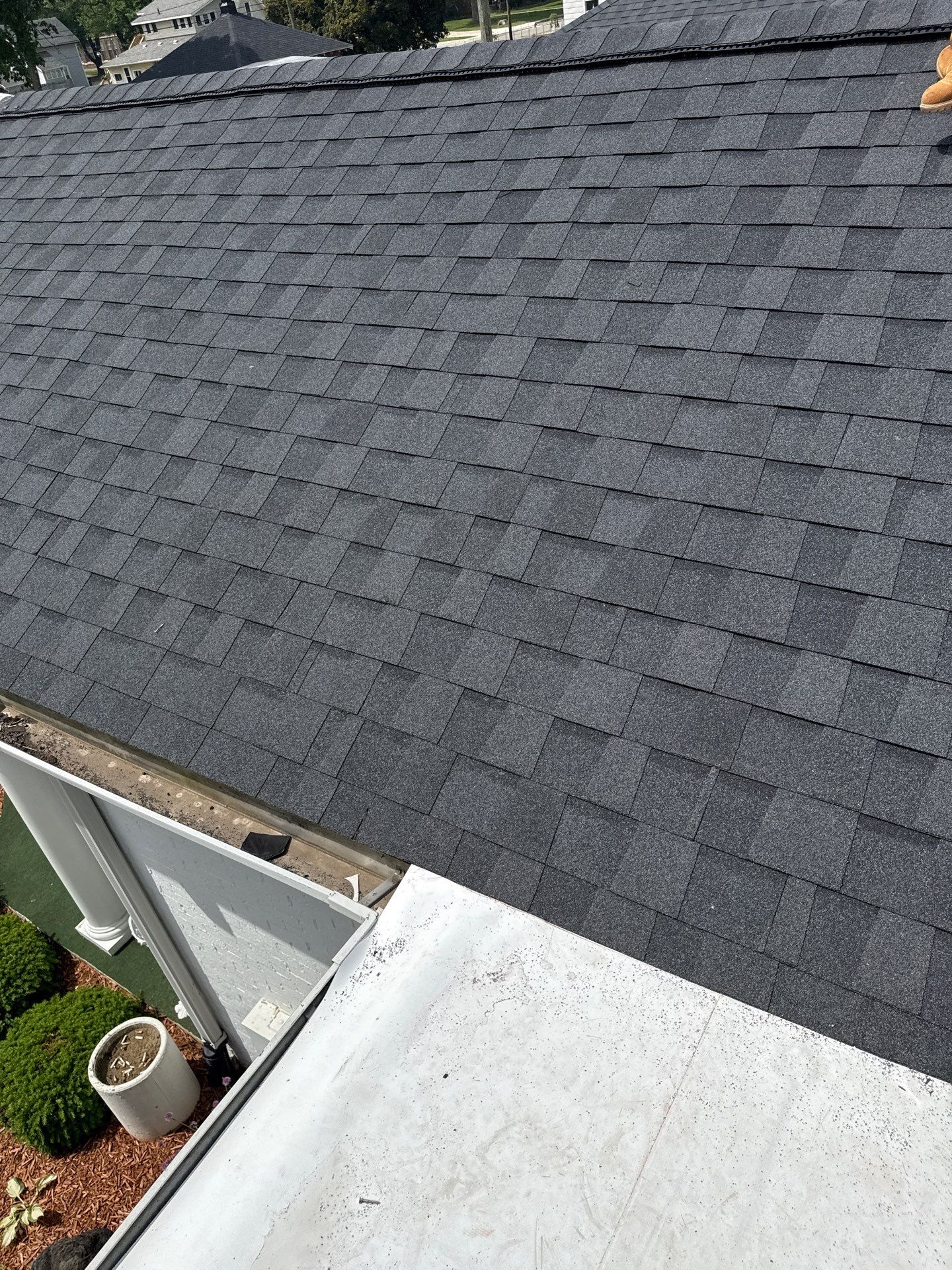 Commercial Flat and Shingled Roof Project by 42 North Construction, LLC.