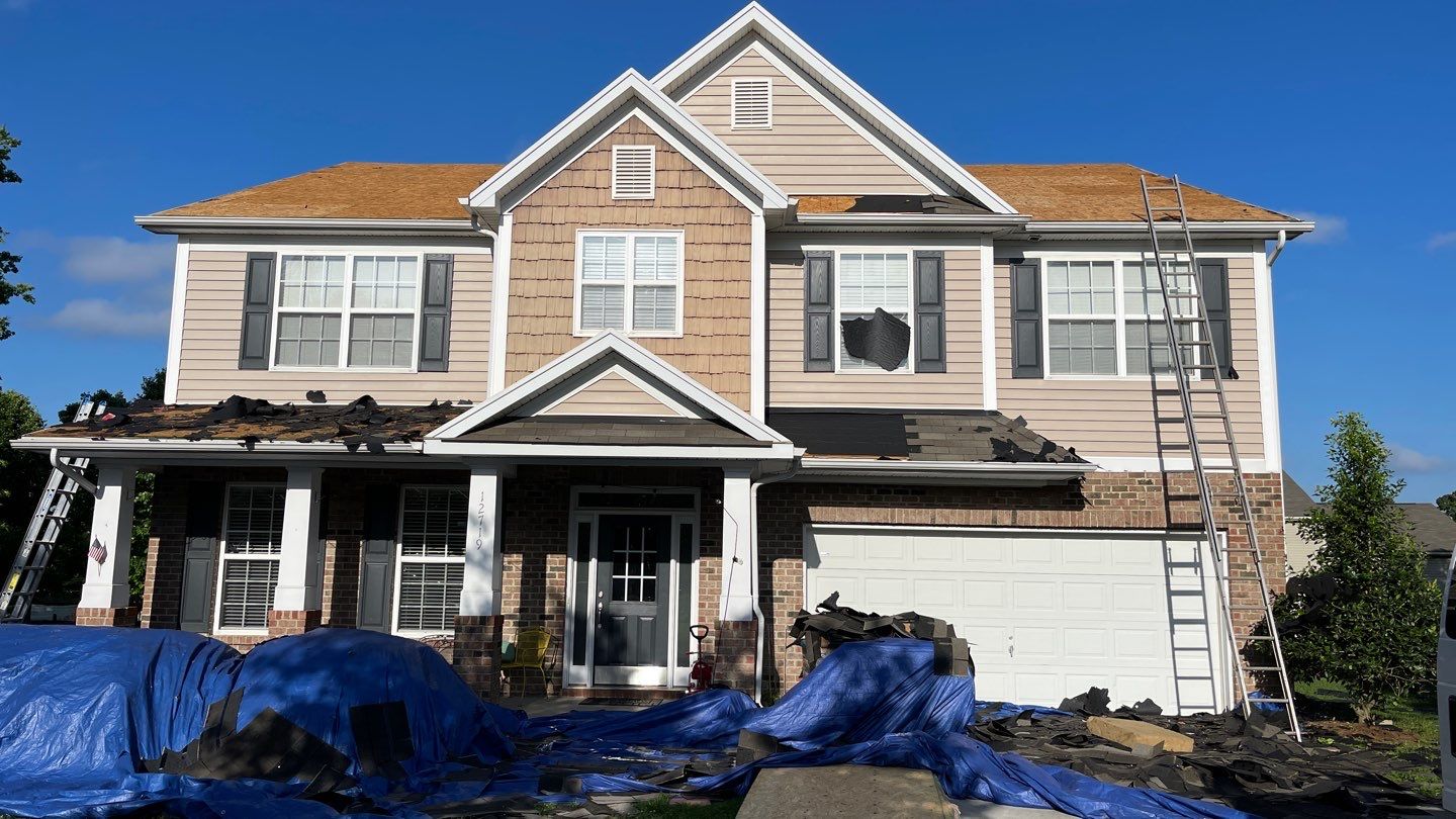 Roof replacement by hail and wind damage by Just Brilliant Restoration JBR
