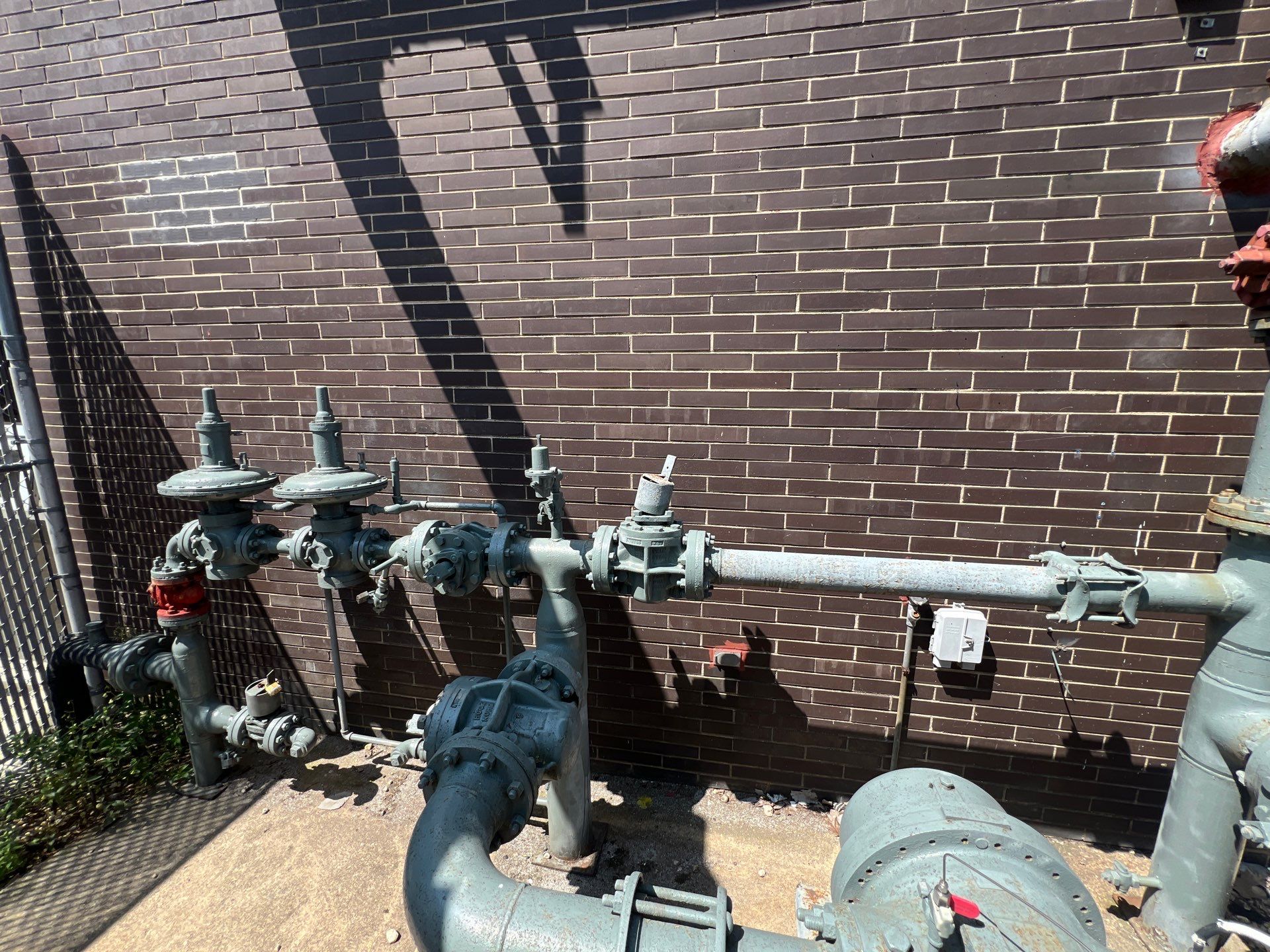 commercial pressure washing using Algaecide, soft wash soap by Northern Power Washing LLC.