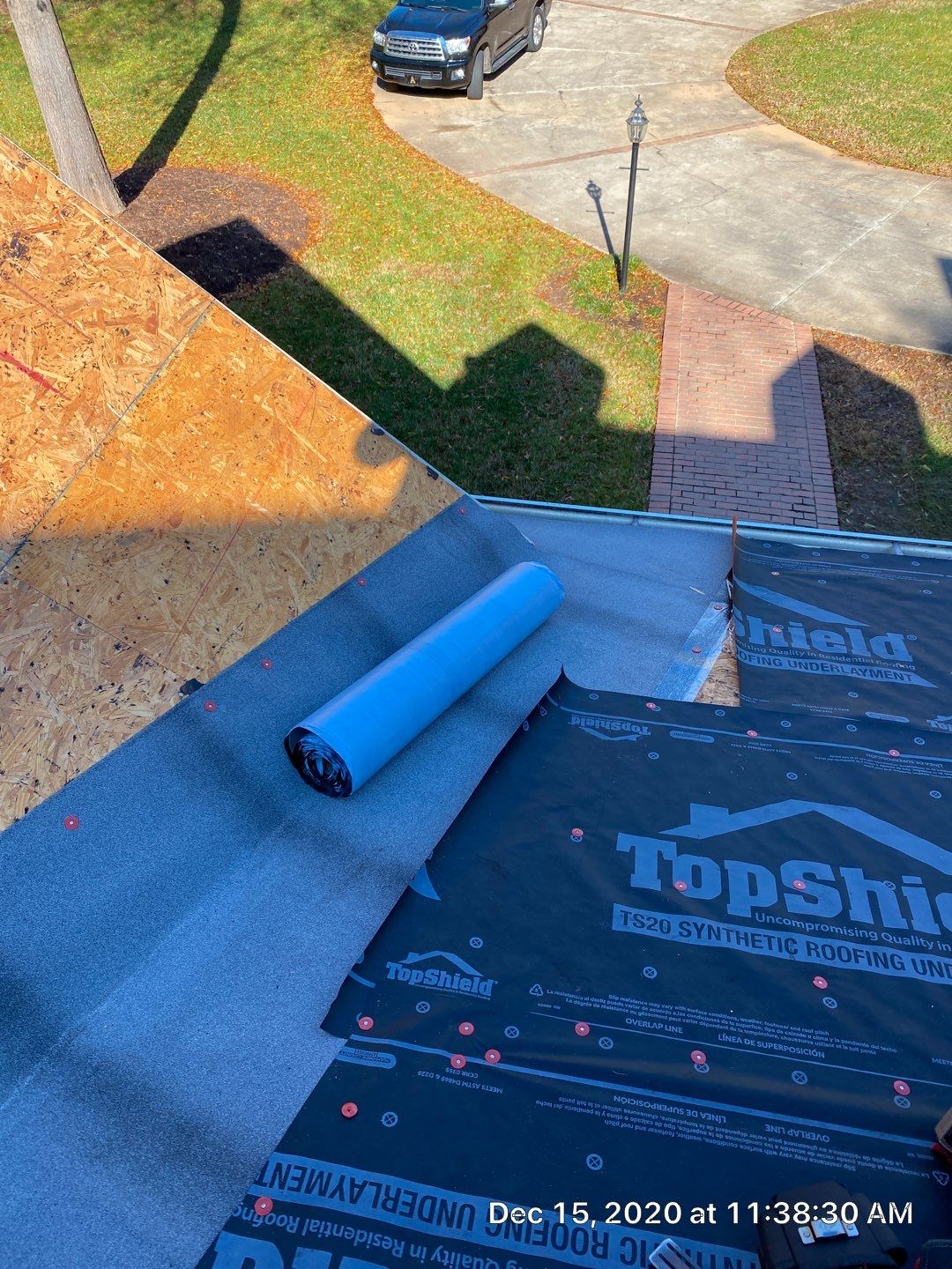 Residential Roofing Installation in Spartanburg, SC using Ceartainteed Landmark Architectural Shingles by Property Assessment