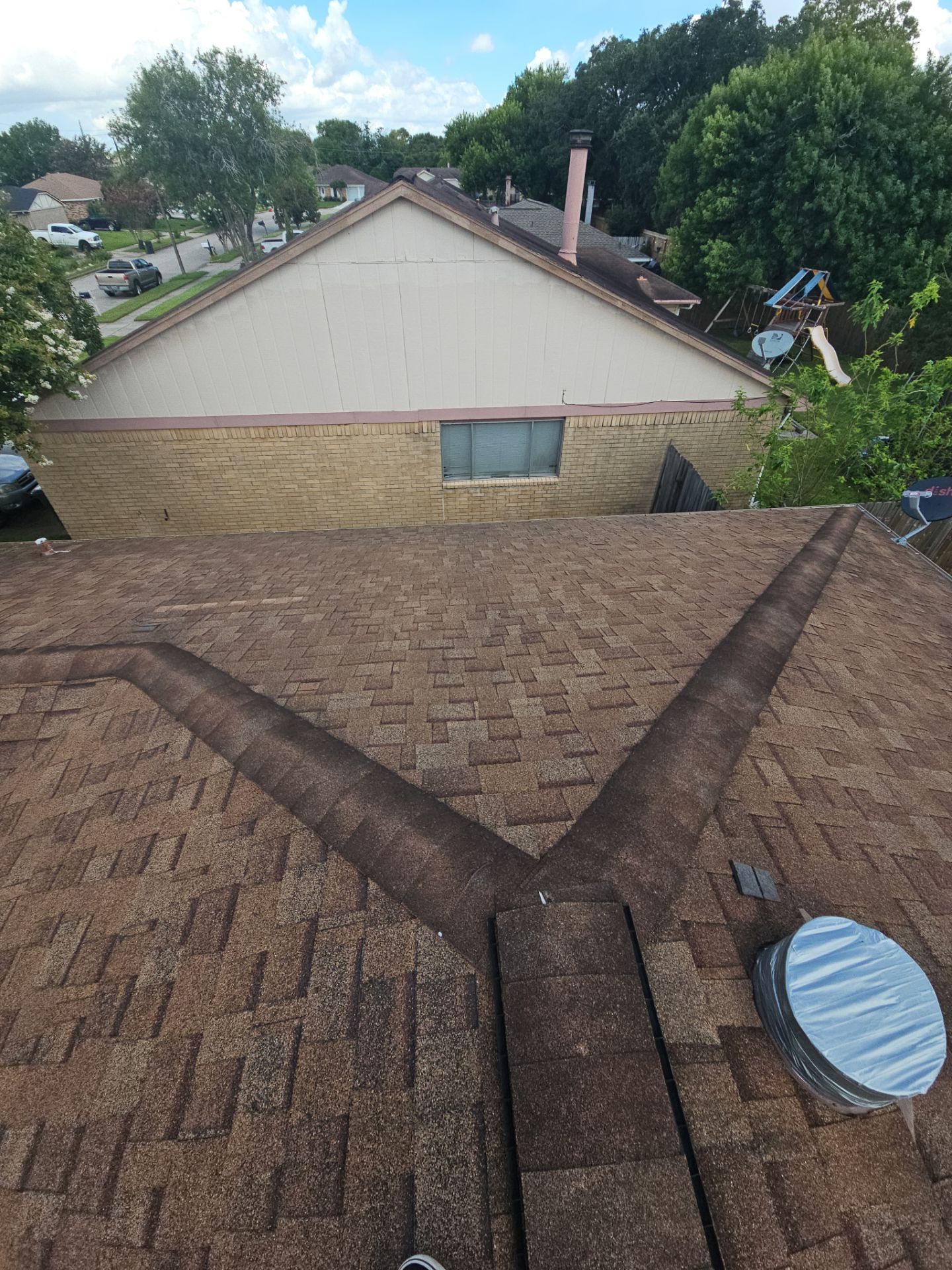 Residential Roofing Repair using Owen's Corning Duration (Lifetime) Shingles by Roof Repair Services LLC