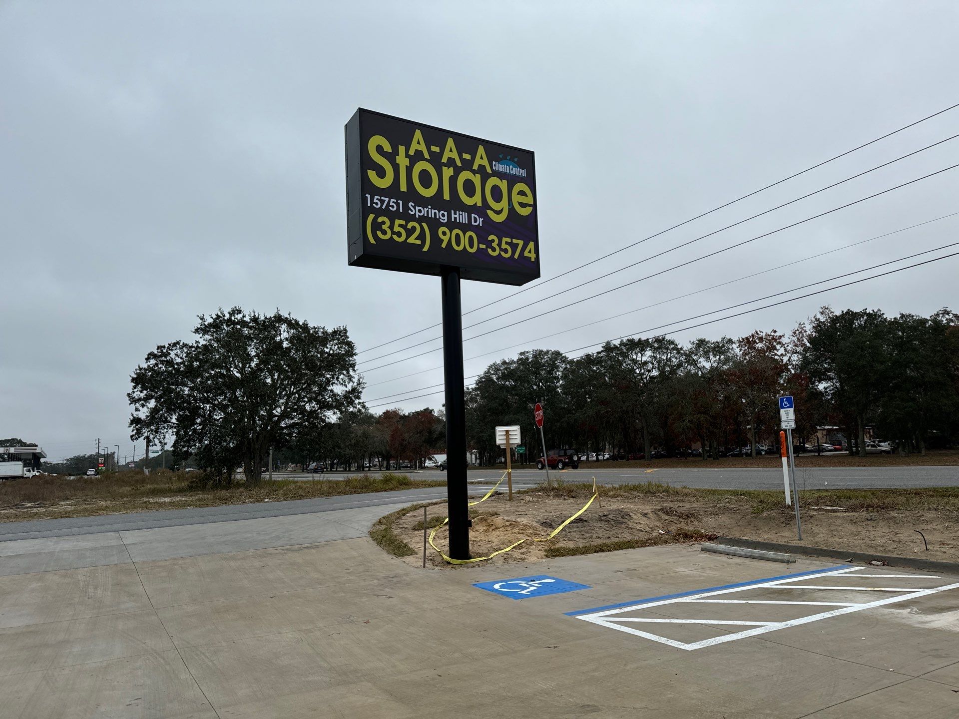 AAA Storage Pylon Sign by SignCrafters