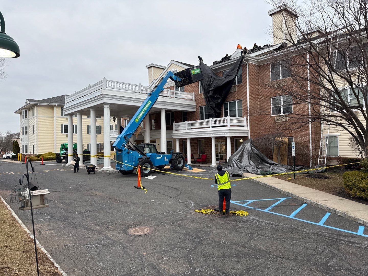Commercial Roofing Installation using Owens Corning Duration by All Site Roofing