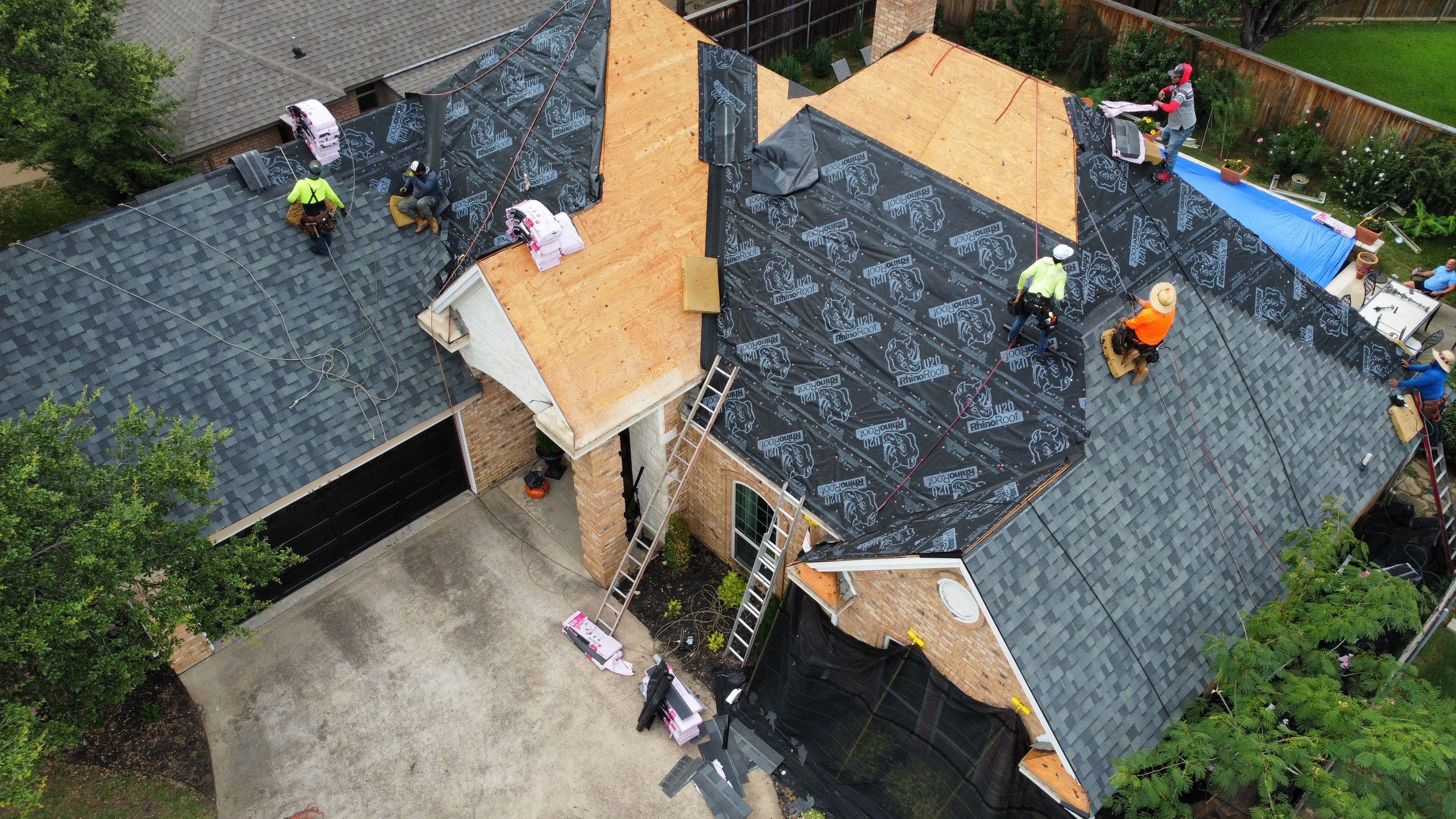 Full Reroof +adding intake vents by Berry Good Roofing 