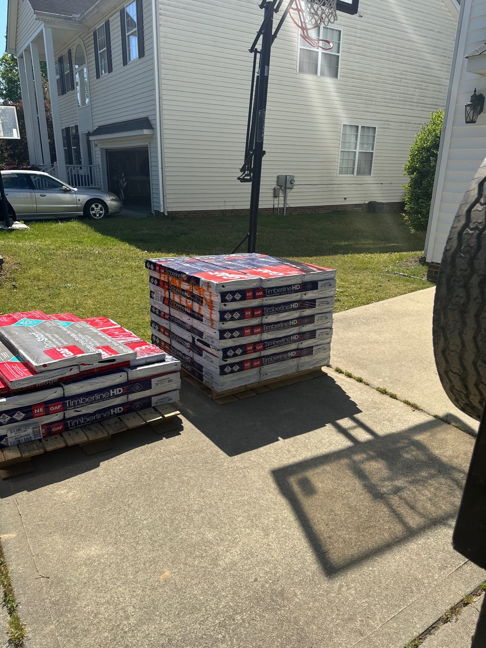 Project in Apex - Timberline HDZ Charcoal  by Pro Performance Roofing