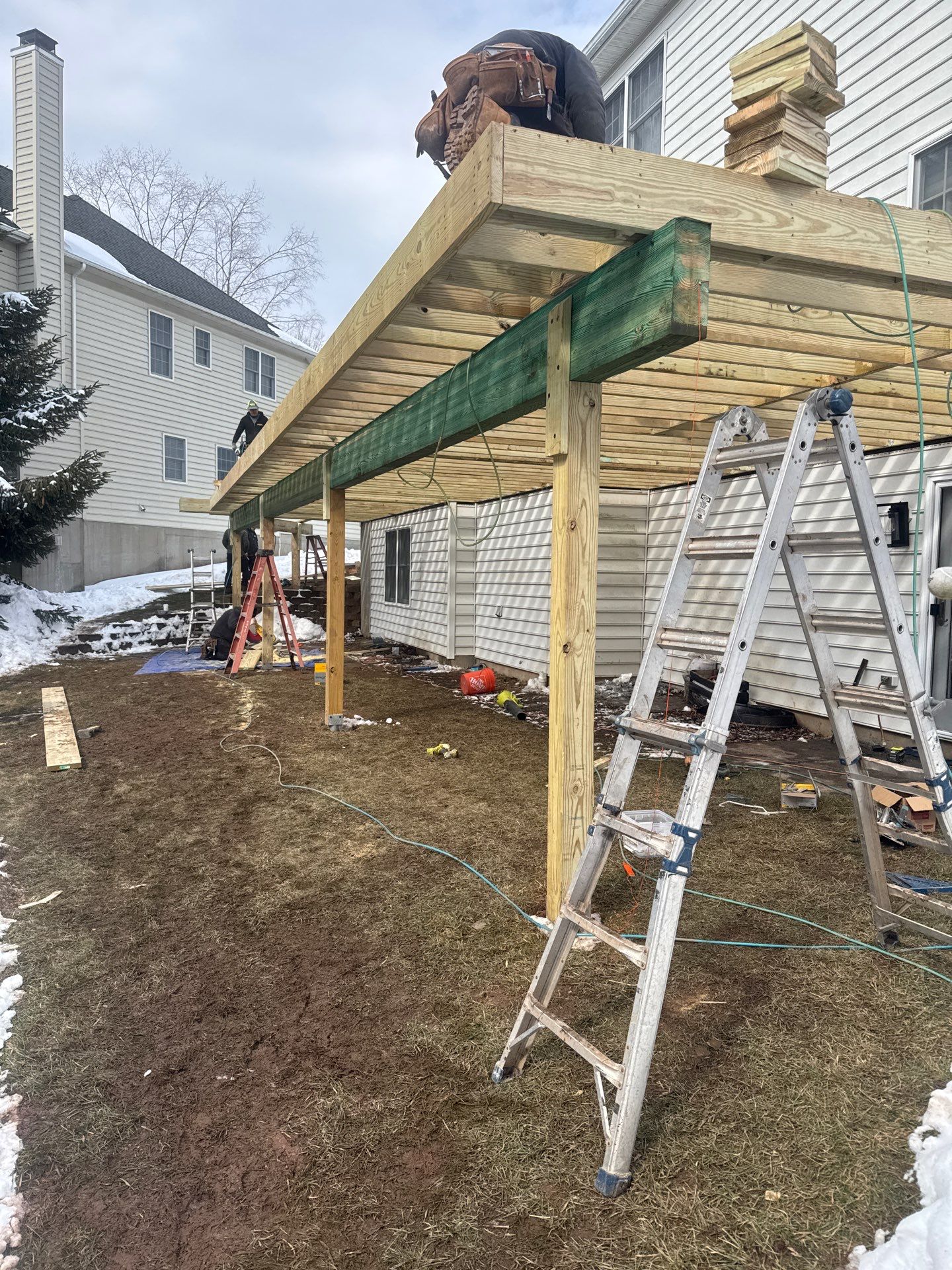 New Deck in Bernards, New Jersey by deck guardian