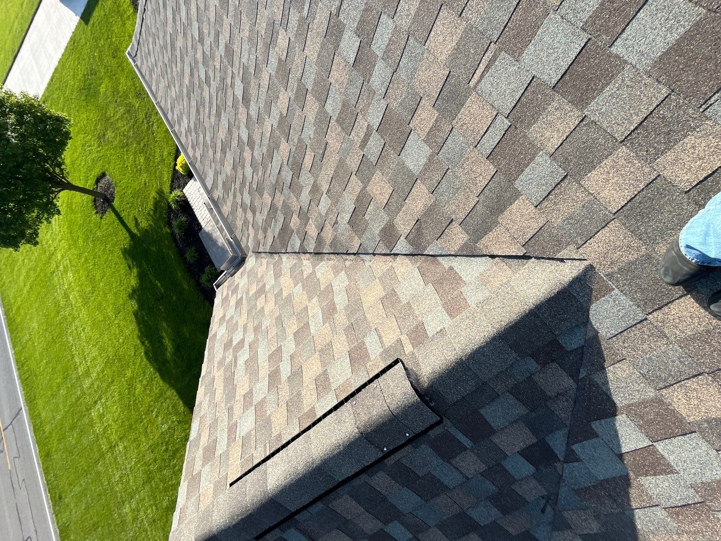 Residential Roofing Installation using GAF Timberline HDZ Cedar Falls by Nitro Roofing and Construction