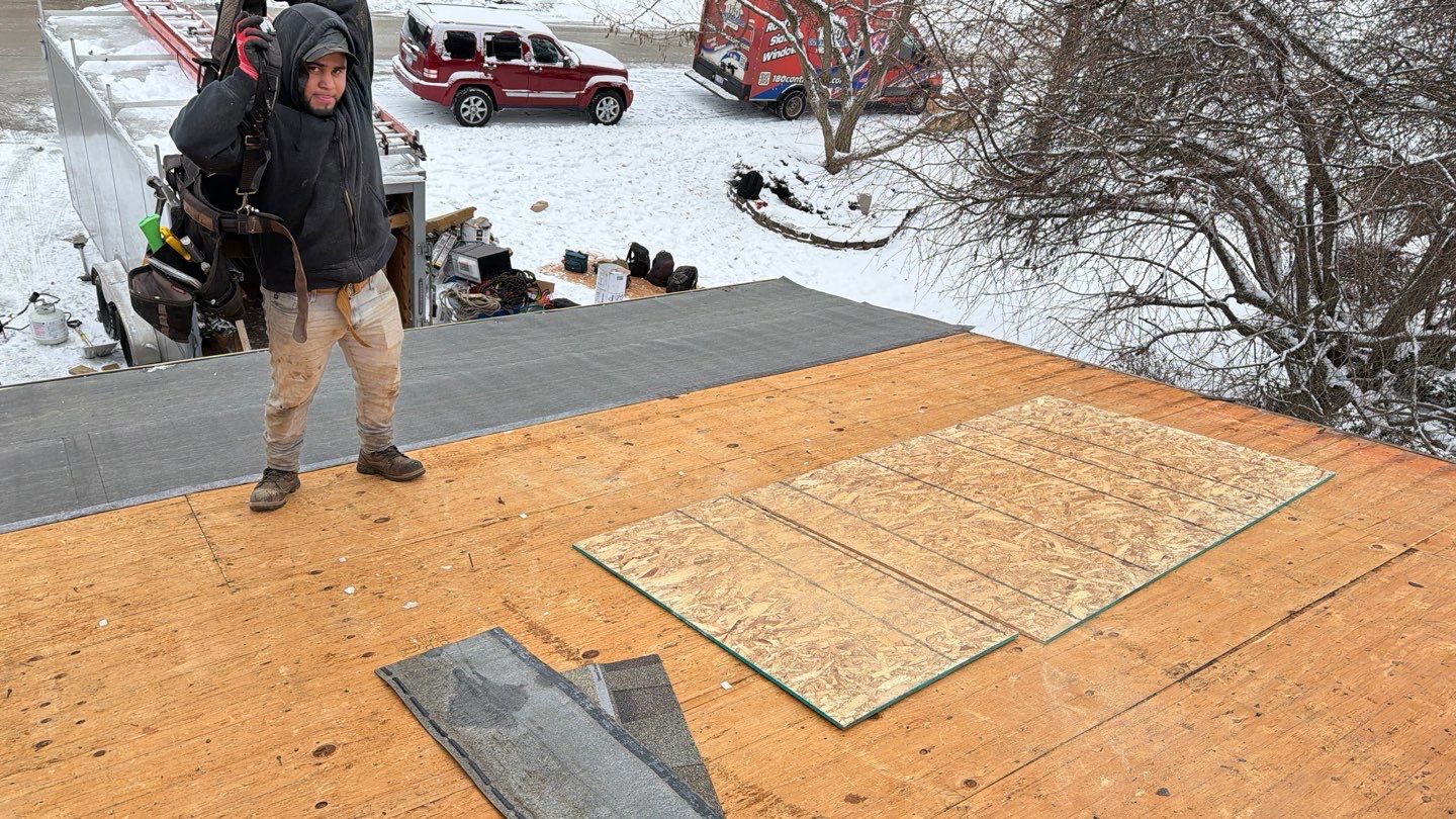 Roof Replacement using Owens Corning Driftwood by 180 Contractors