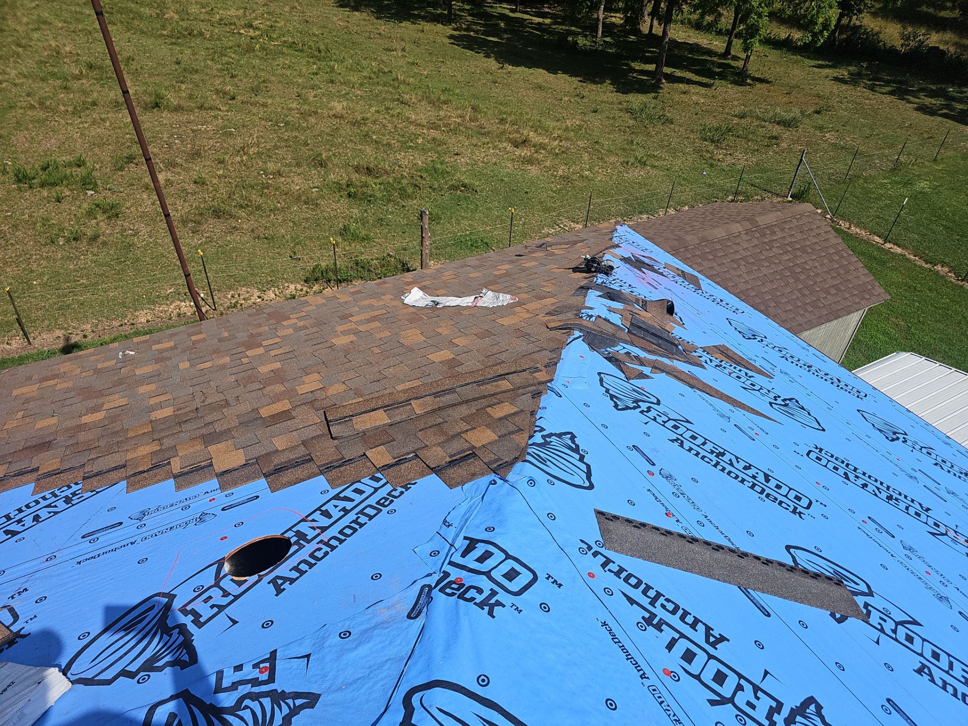 Residential Multi Structure Roofing Install - Atlas Pinnacle Pristine Shingles - Color Copper Canyon  by Titan Commercial & Residential Roofing 