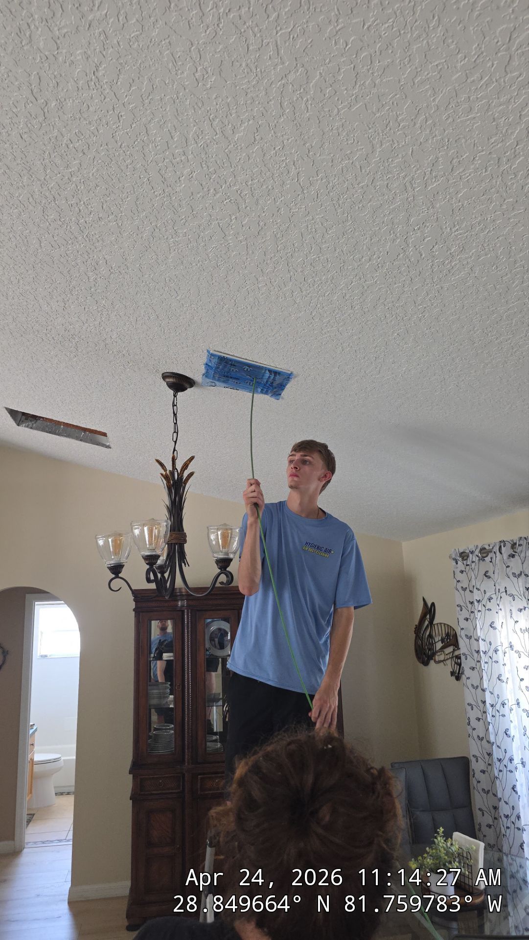 Air Duct Dryer Vent Cleaning Exhaust Bath Fan Repair Dryer Vent Repair Leesburg by Hygienic Air, Inc