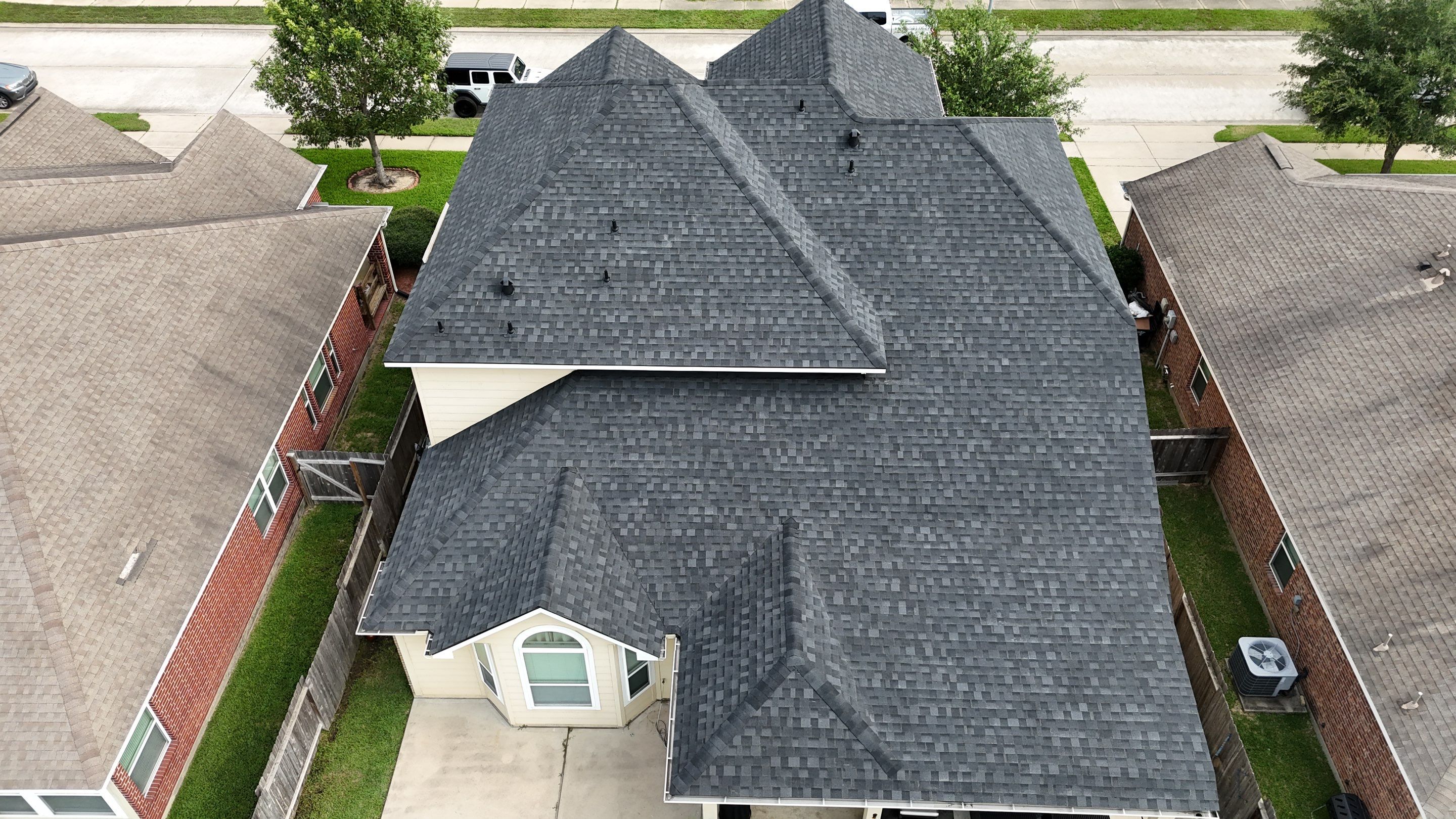 Residential Roofing Installation using IKO Dynasty by Core Four Roofing