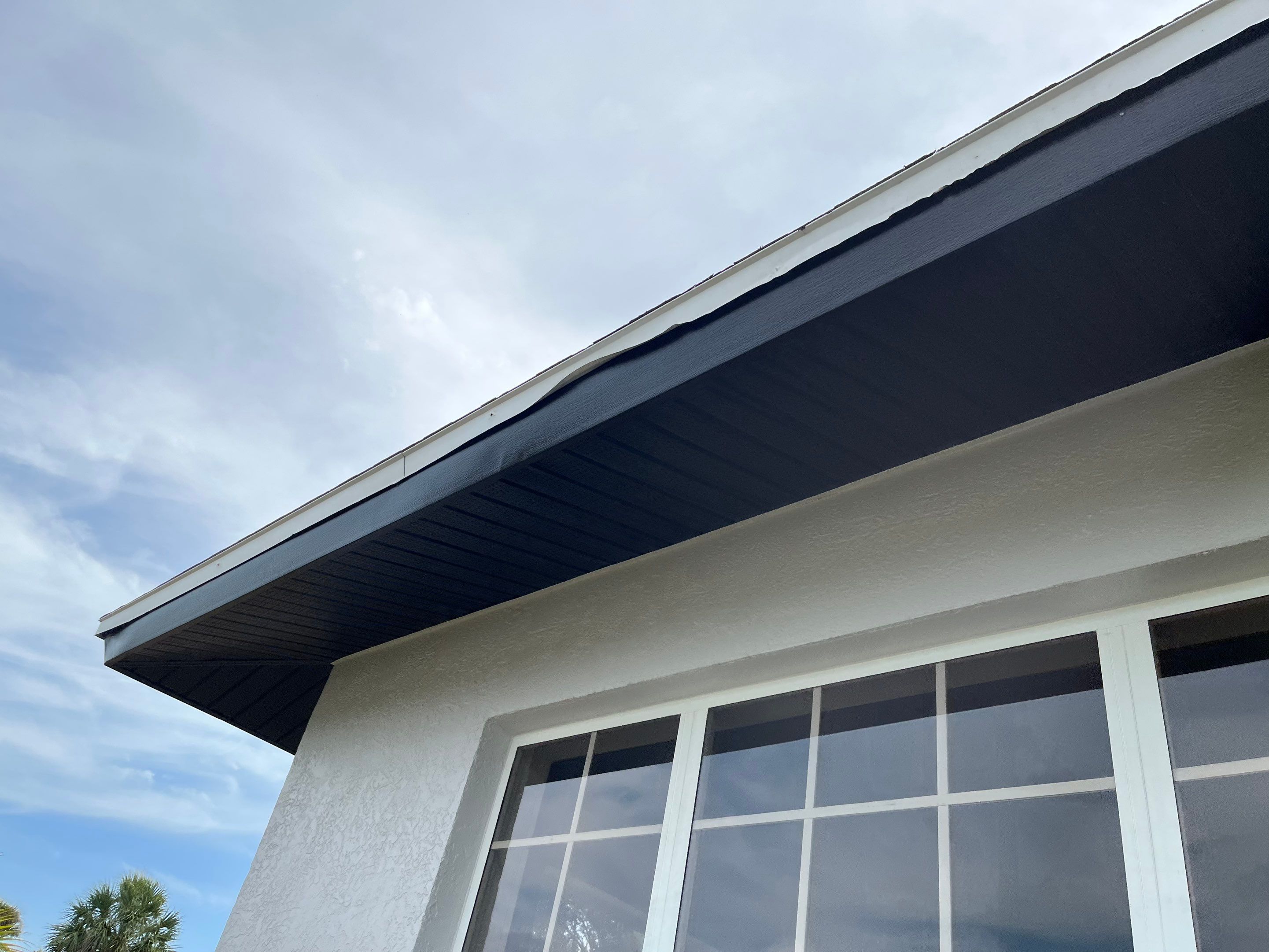 New Soffit and Fascia and Gutters in North Fort Myers FL by Gutter Professors