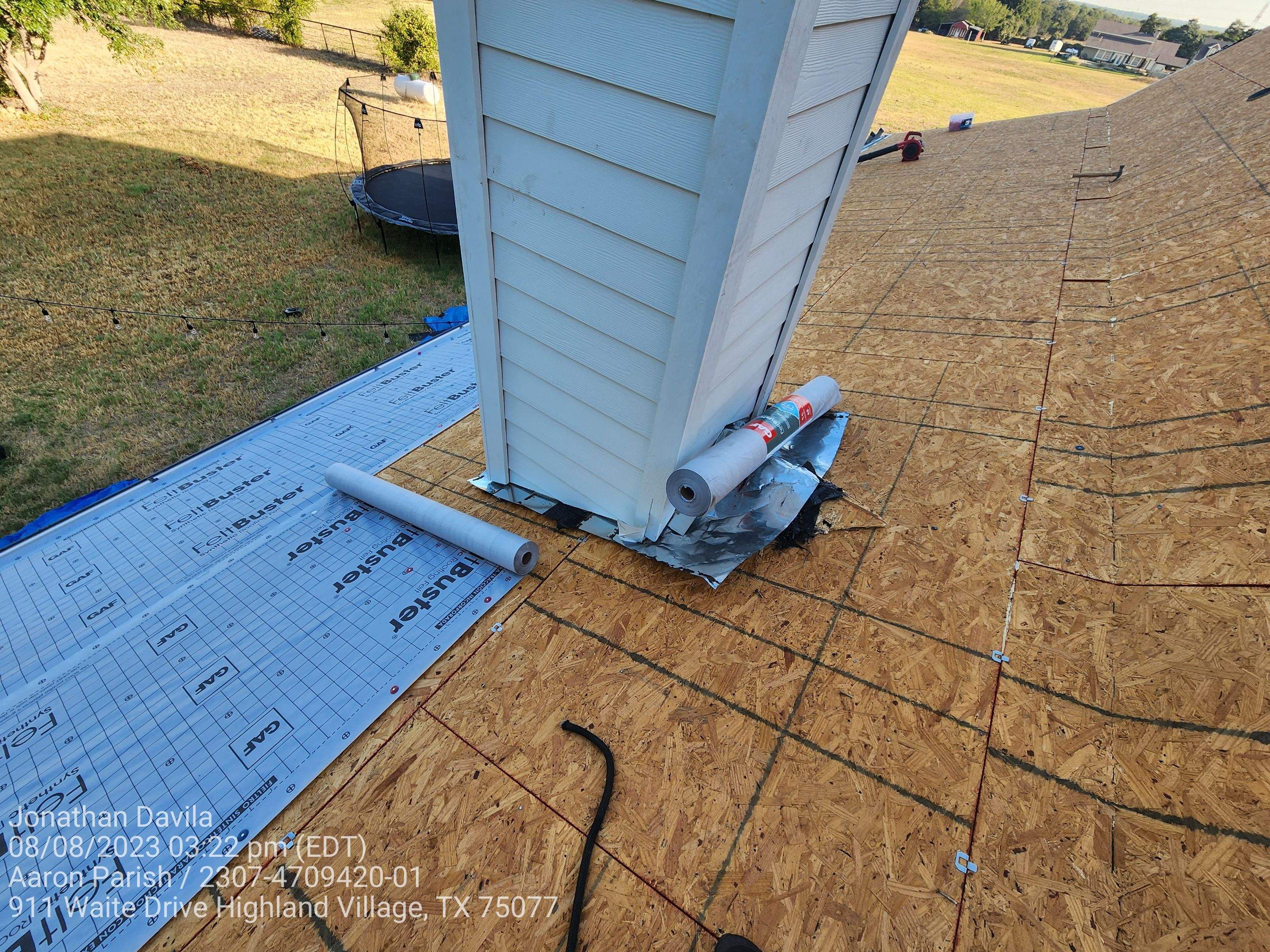 Project in Highland Village by Zeus Exteriors