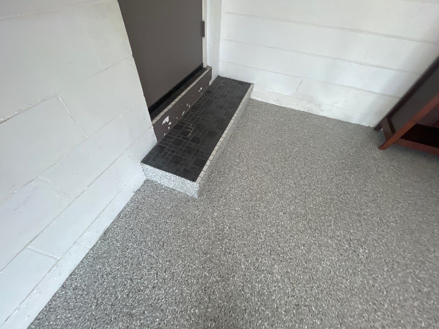 Garage with Cabinets in Gainesville, FL in Mount Everest by Cross Creek Concrete Coatings