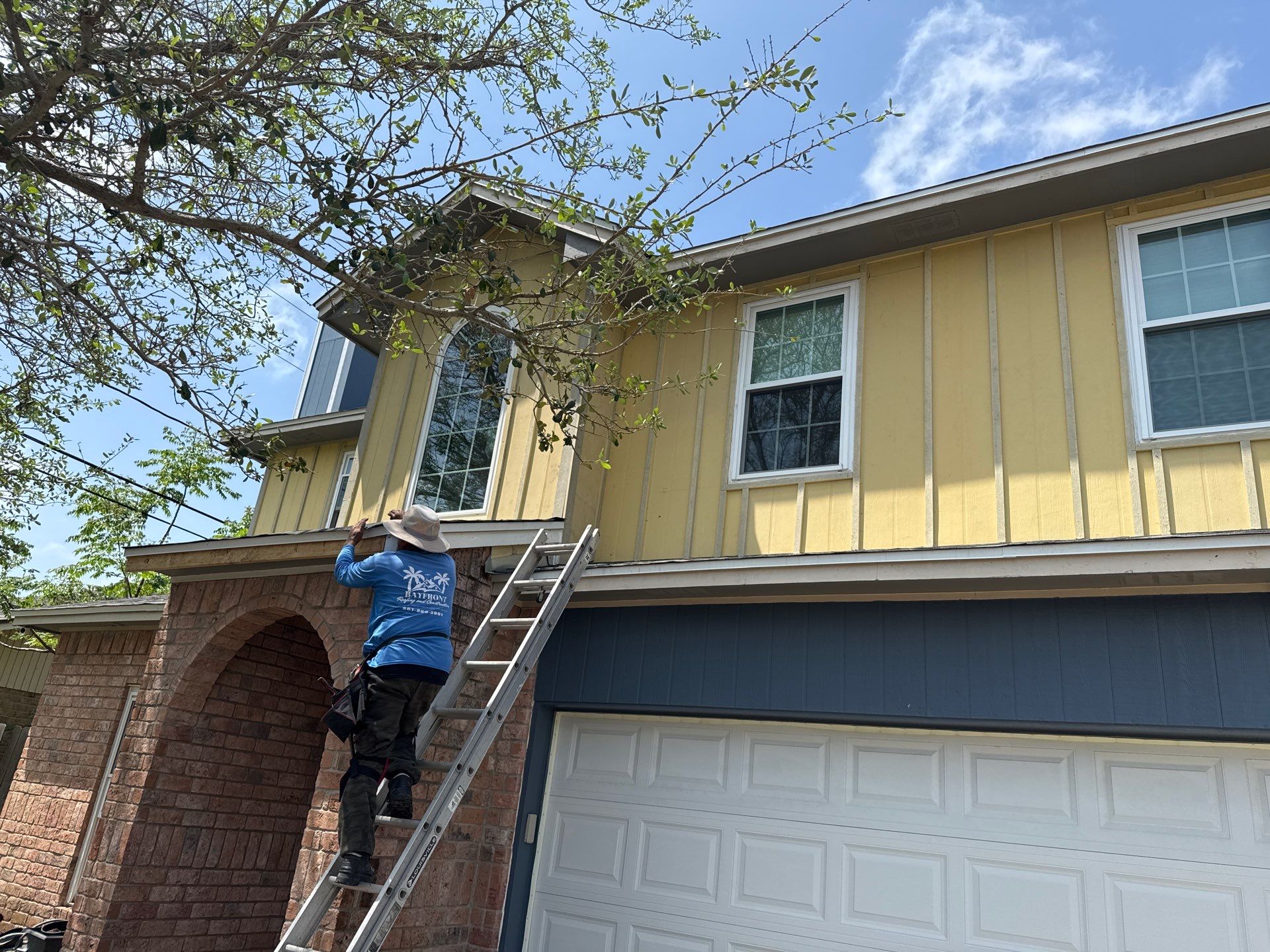 We Love Blue by Bayfront Roofing and Construction