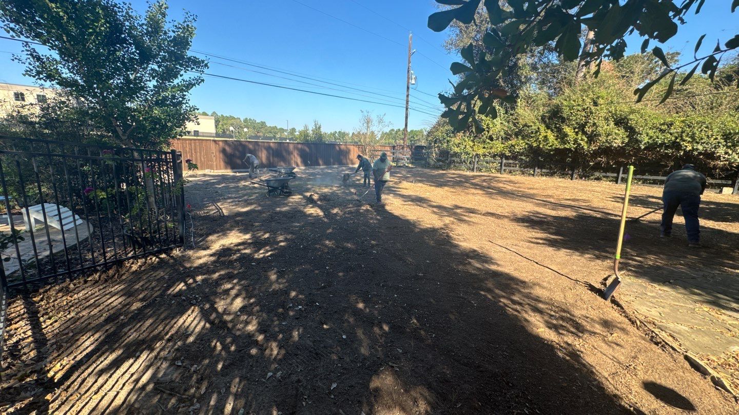 Mr. Jeff — Backyard Drainage & Grading Improvement by Texas Urban Elements
