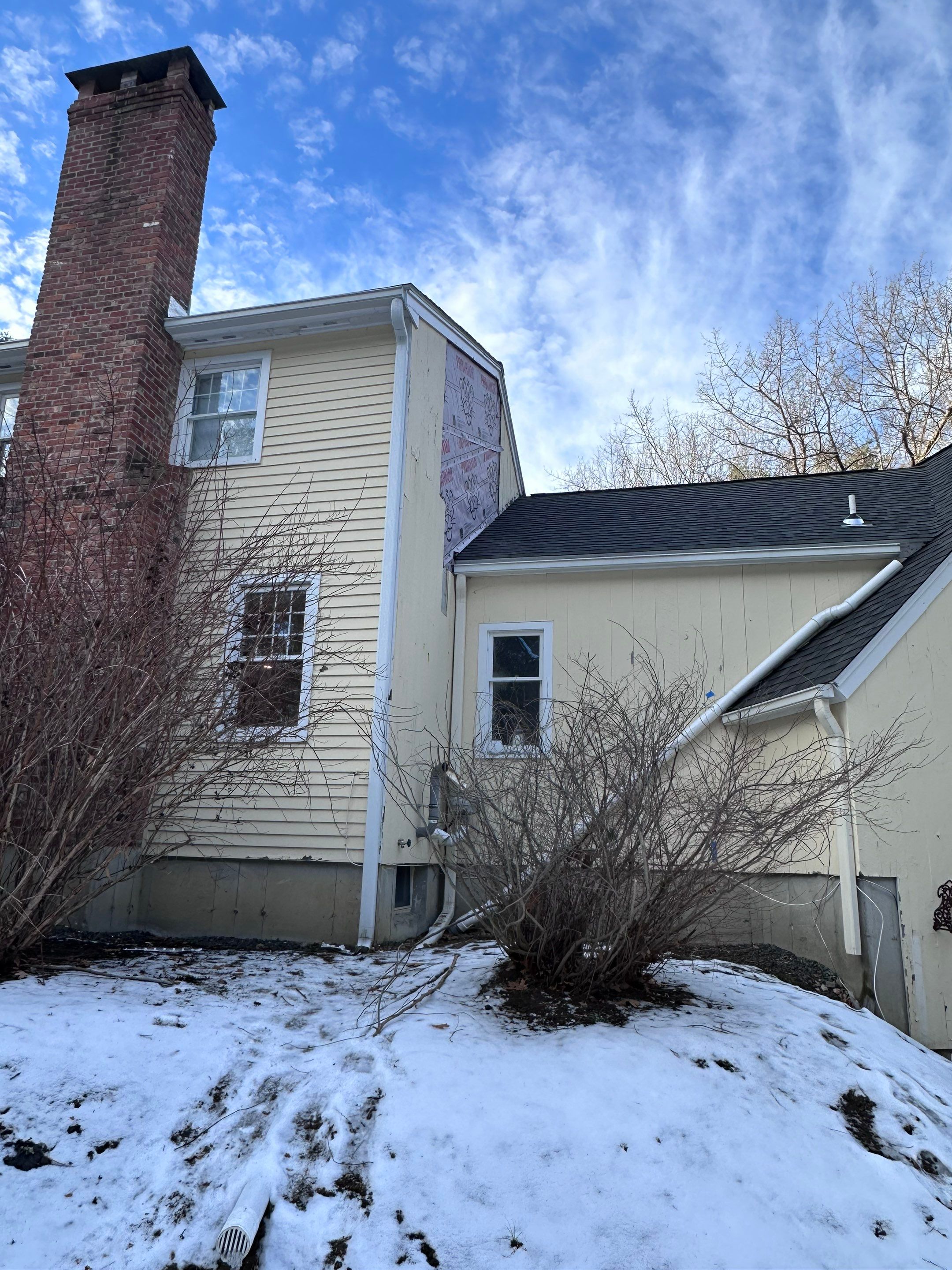 Full Roof Replacement + 5 New Velux Skylights with Relocation — Carlisle, MA by Mighty Dog Roofing of Greater Middlesex County