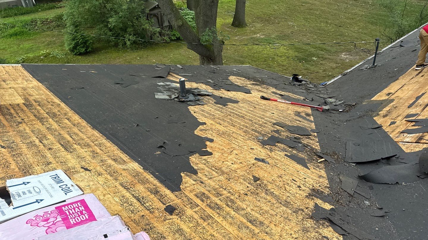 Roof Replacement using Owens Corning Estate Gray by 180 Contractors