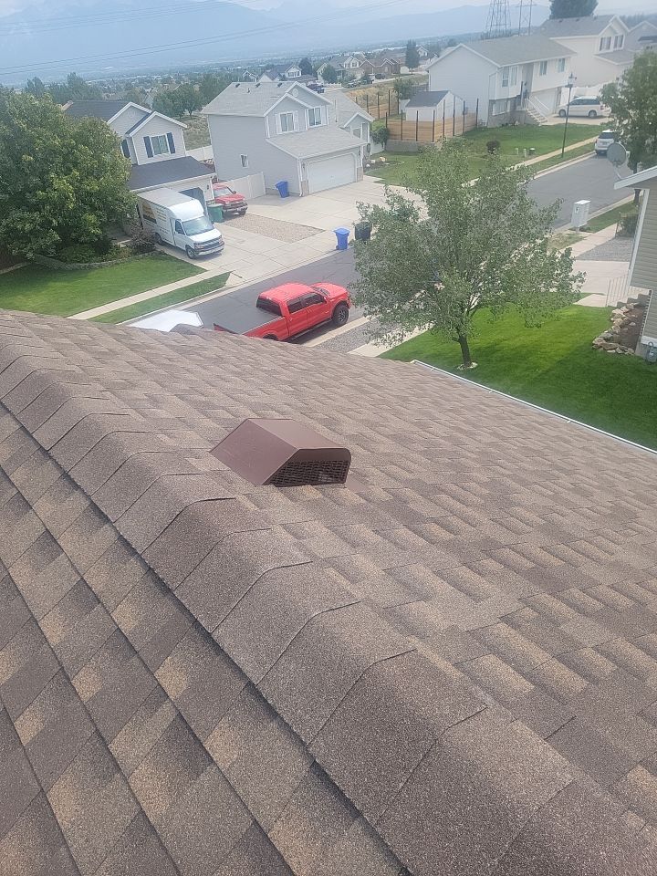 Storm Damaged Roof using GAF Timberline HDZ - Lifetime Shingle by The Roof Doctor