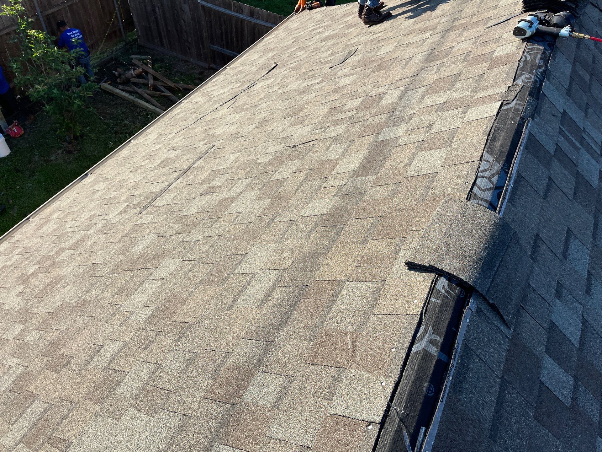 Residential Roofing Installation using Owen's Corning Duration (Lifetime) Shingles by Roof Repair Company