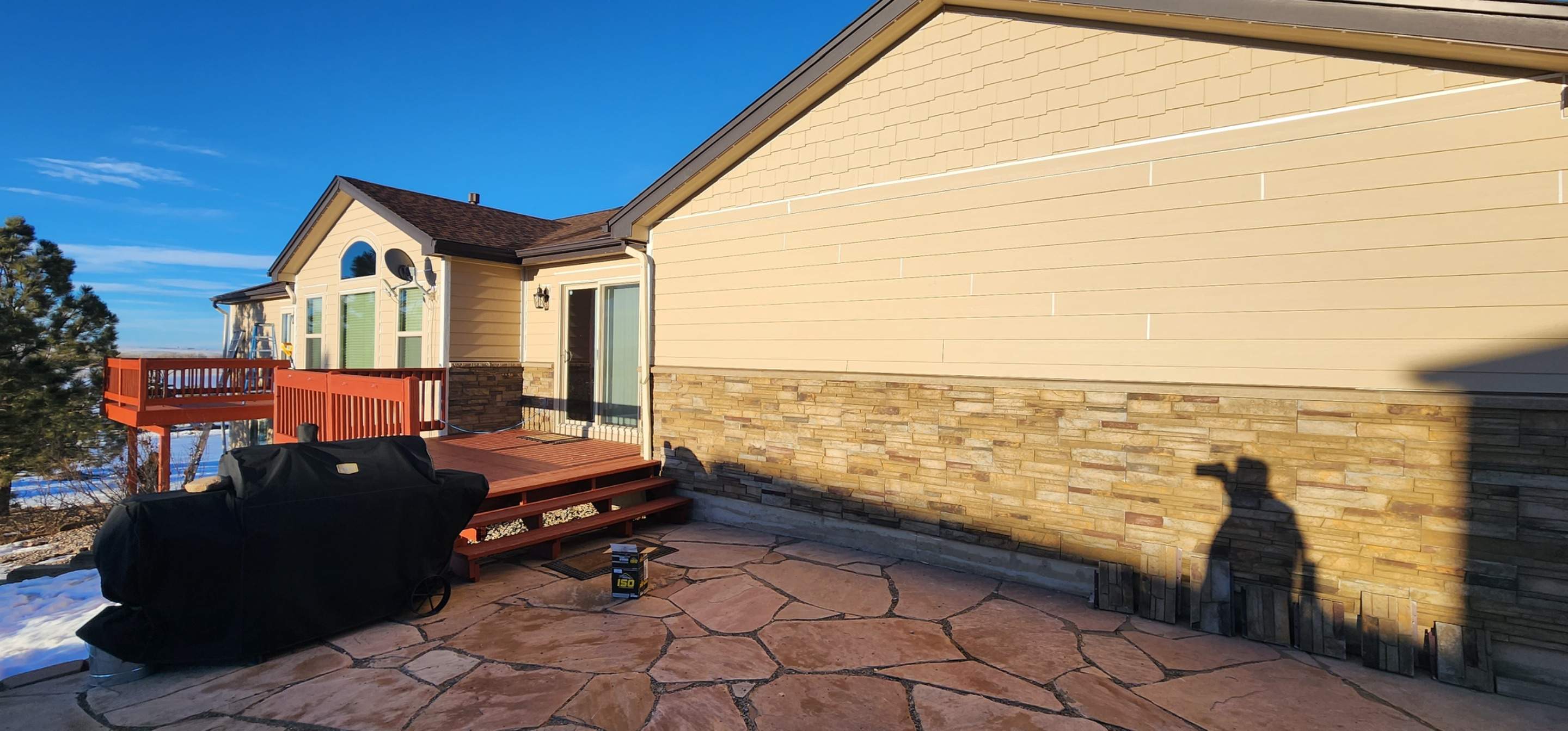 Setting the pace with Versetta Stone and Lp Smartside by 1st choice windows and siding