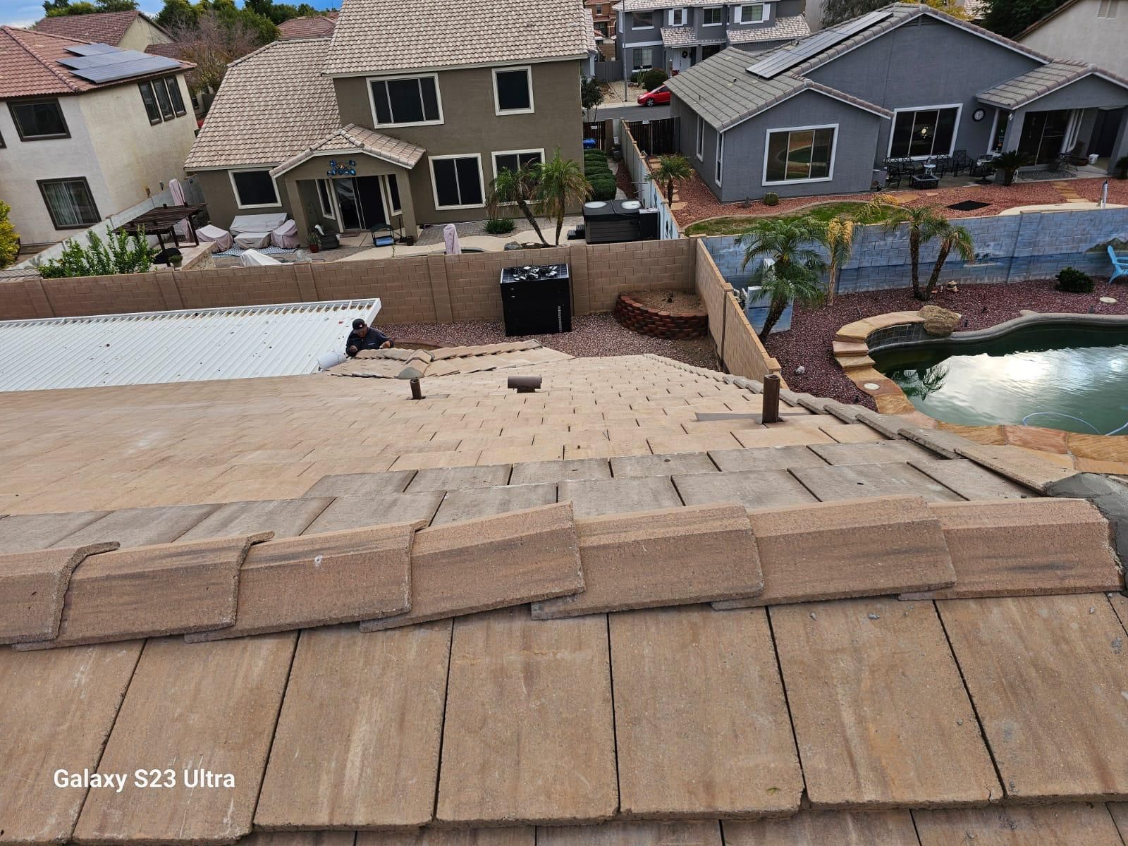 Mesa Tan Concrete Tile by Reimagine Roofing