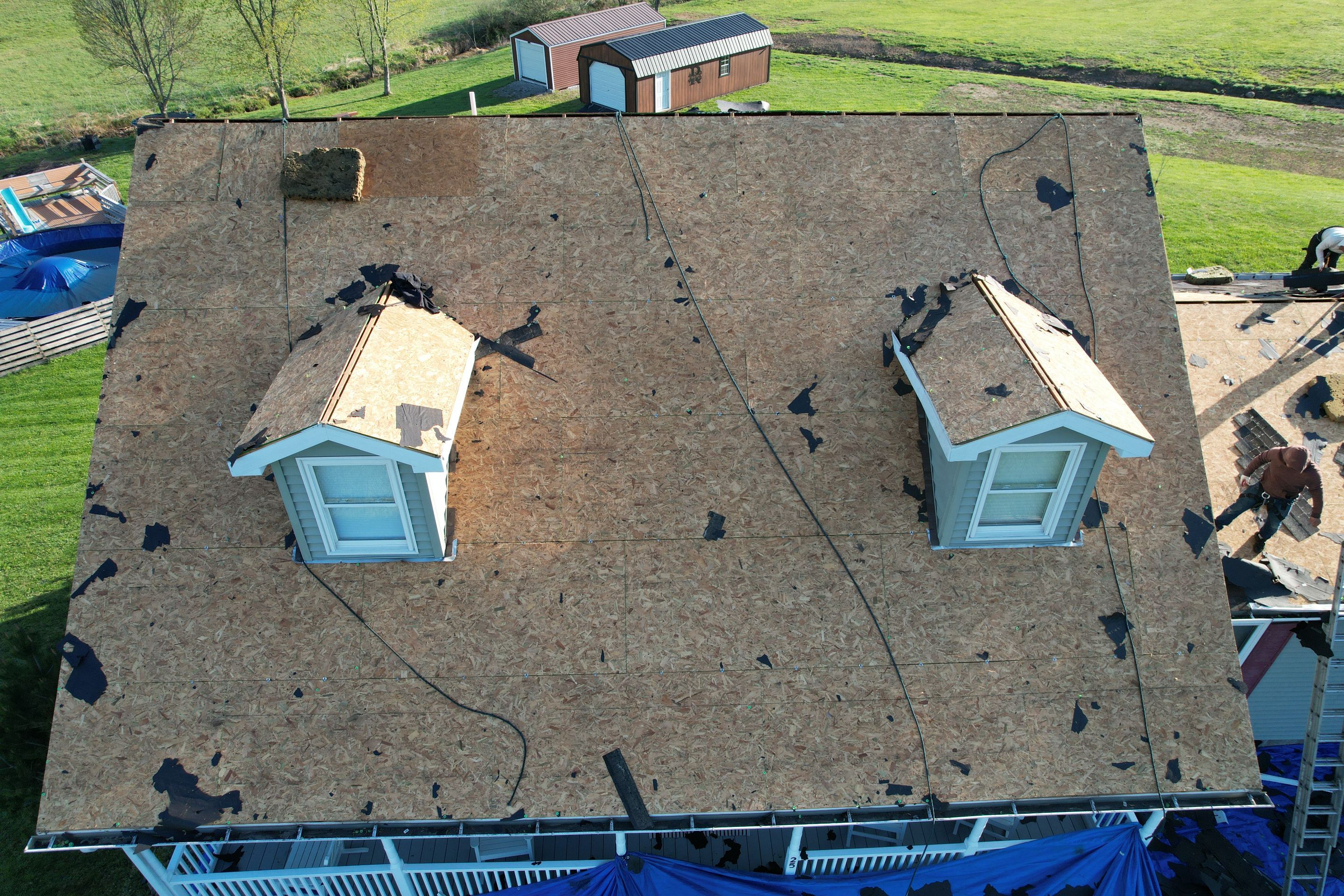 Residential Roofing Installation using GAF Timberline HDZ Cedar Falls by Rainstoppers Roofing
