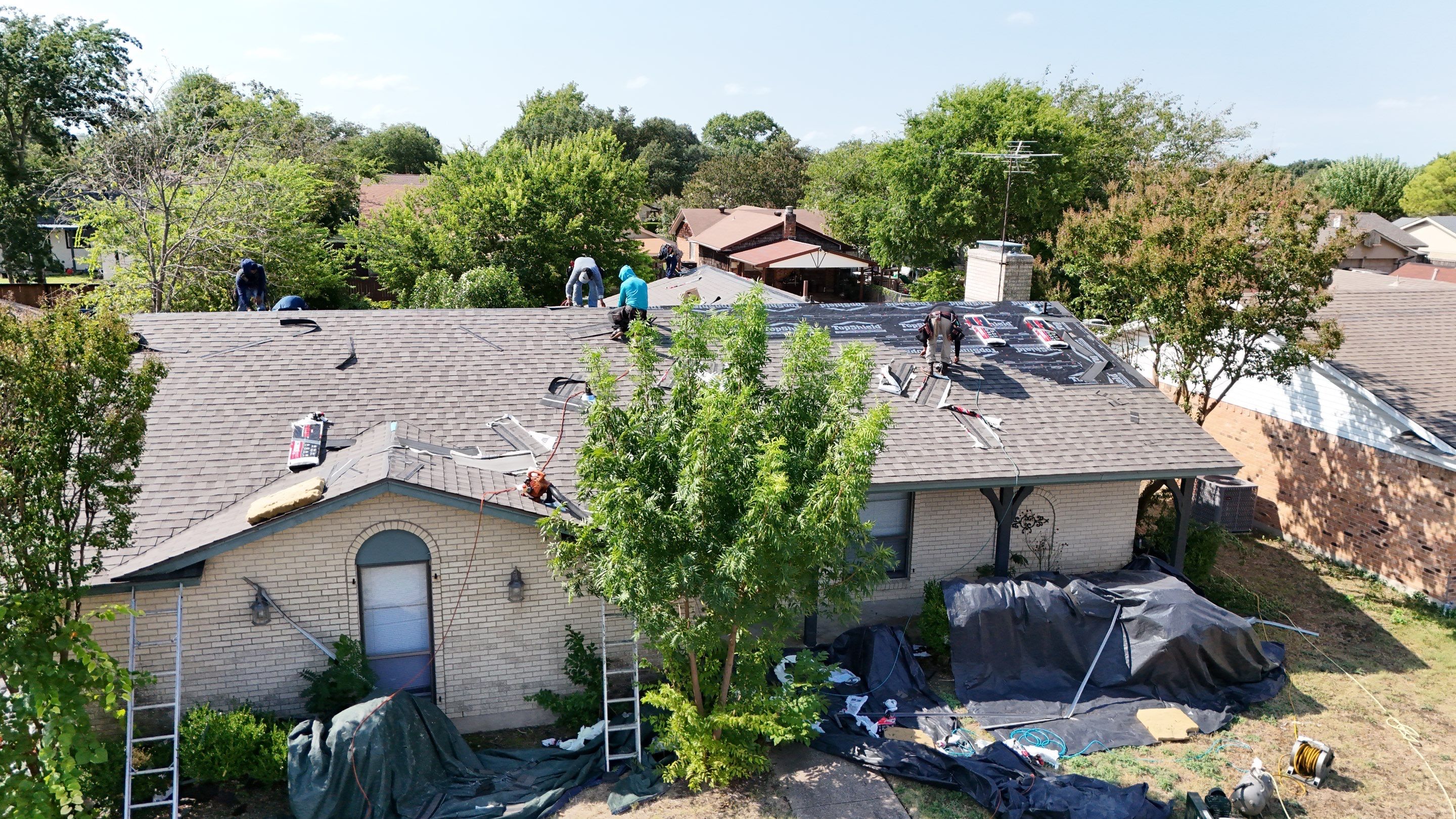 Project in Garland by Armor Roofing | Exteriors