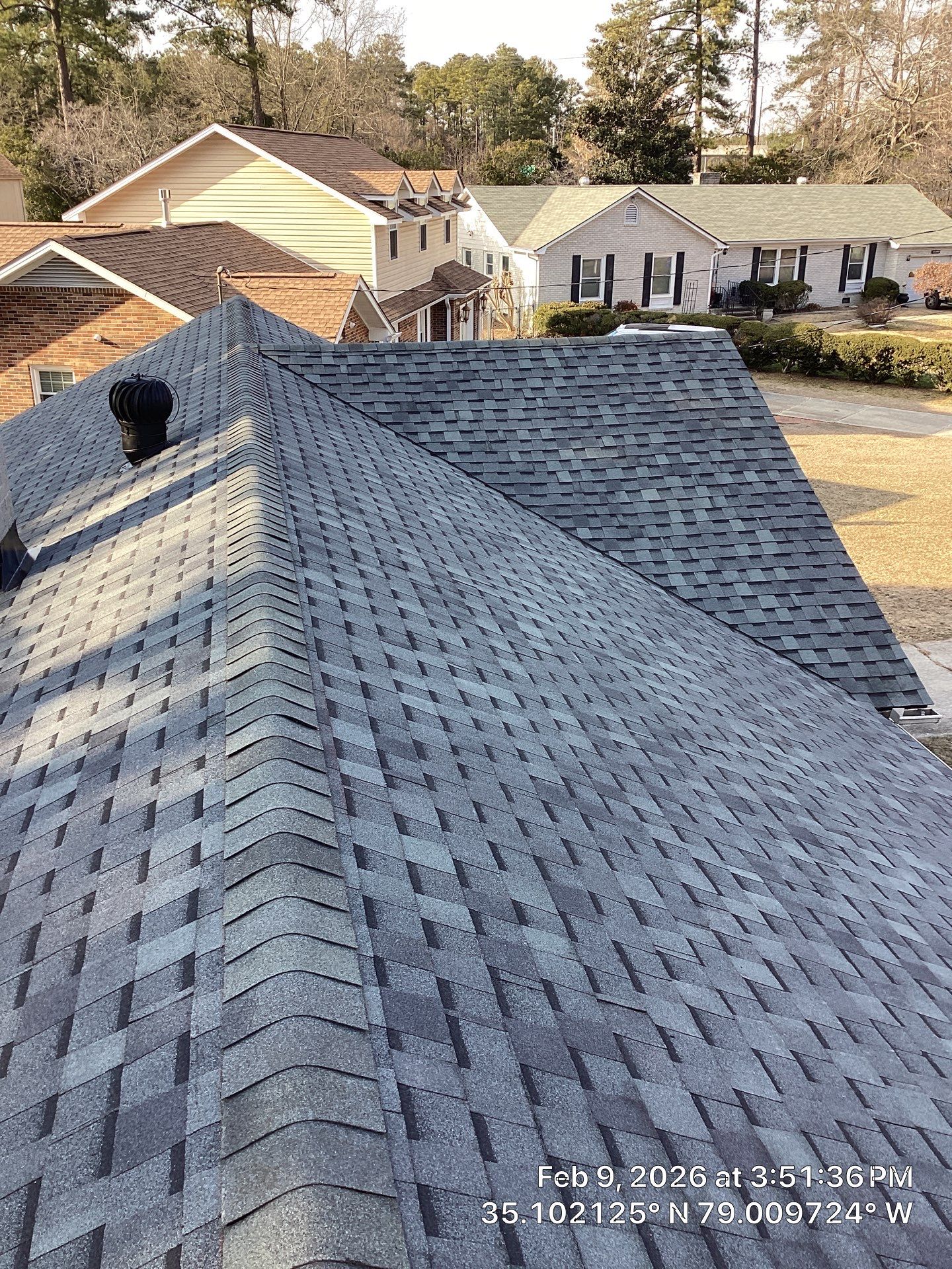 Residential Roof Replacement in Fayetteville, NC by Roofing Solutions