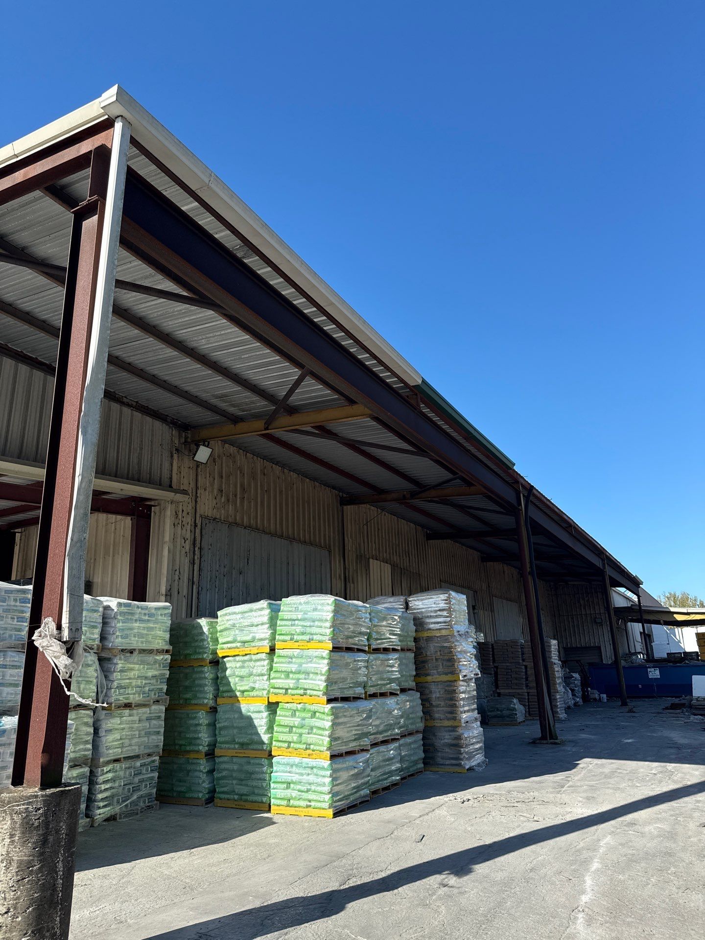 Commercial Box Gutters and White Downspouts Installation in Tampa FL by Gutter Professors
