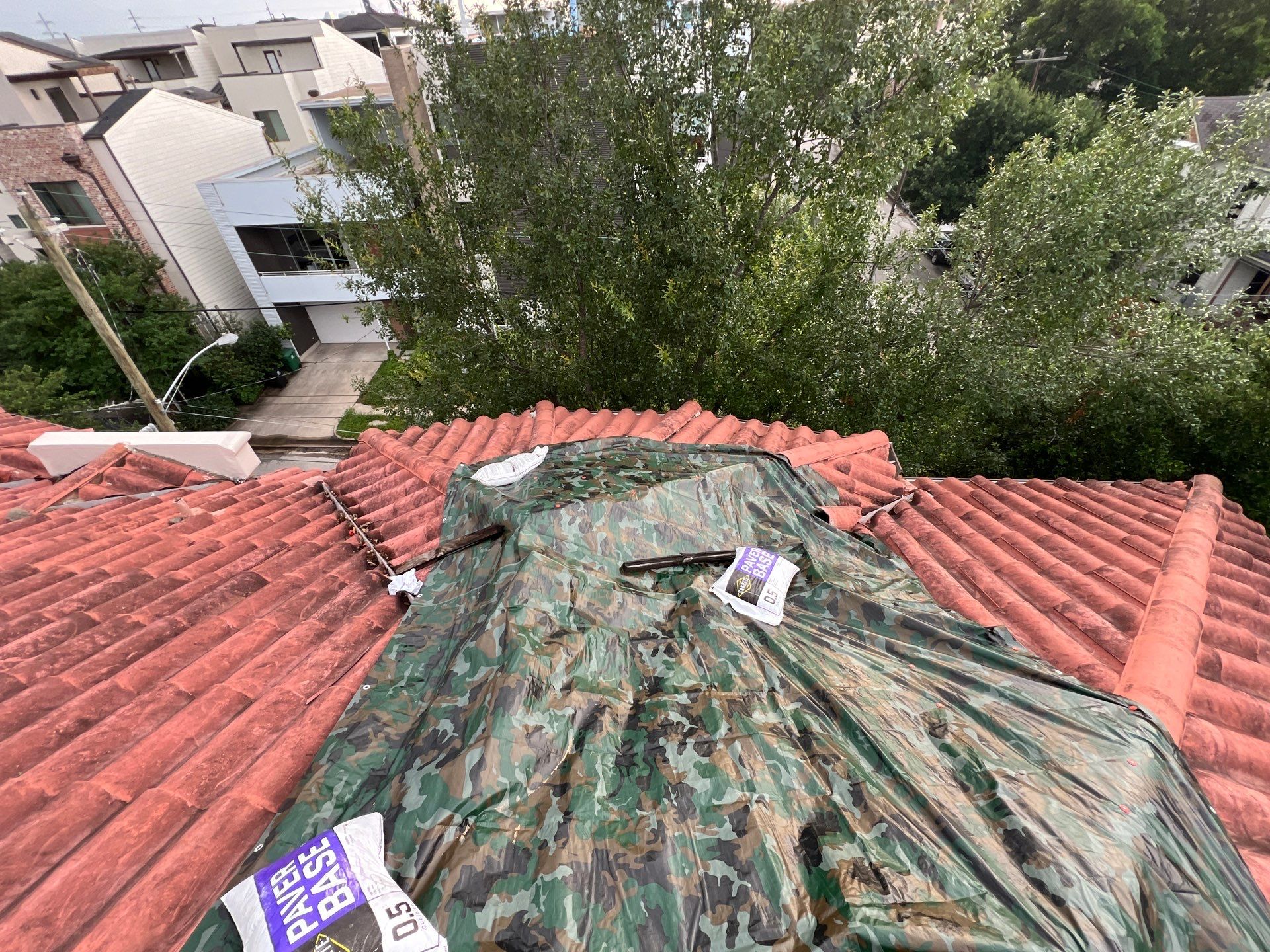 Tile Roof using tile by Roof Repair Company