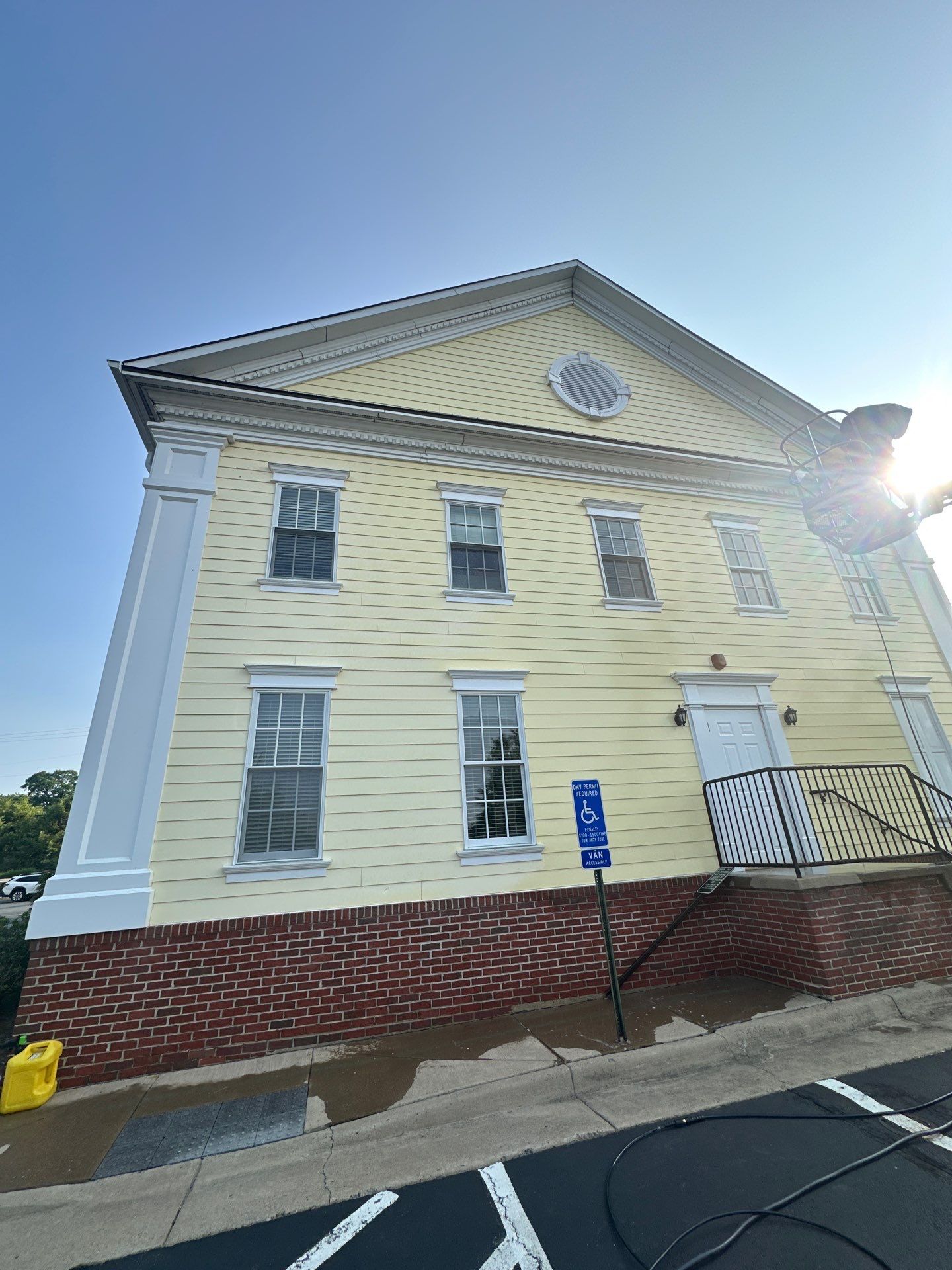 Commercial Exterior Painting Services for Mainstreet Bank in Leesburg, VA by My Painter 