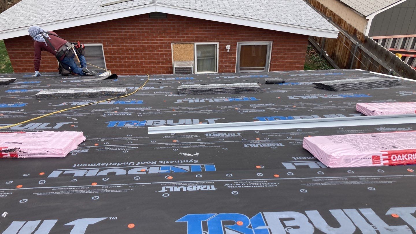 Low Pitch Residential Roofing Installation for damaged roof in Nampa by ID Roofing LLC