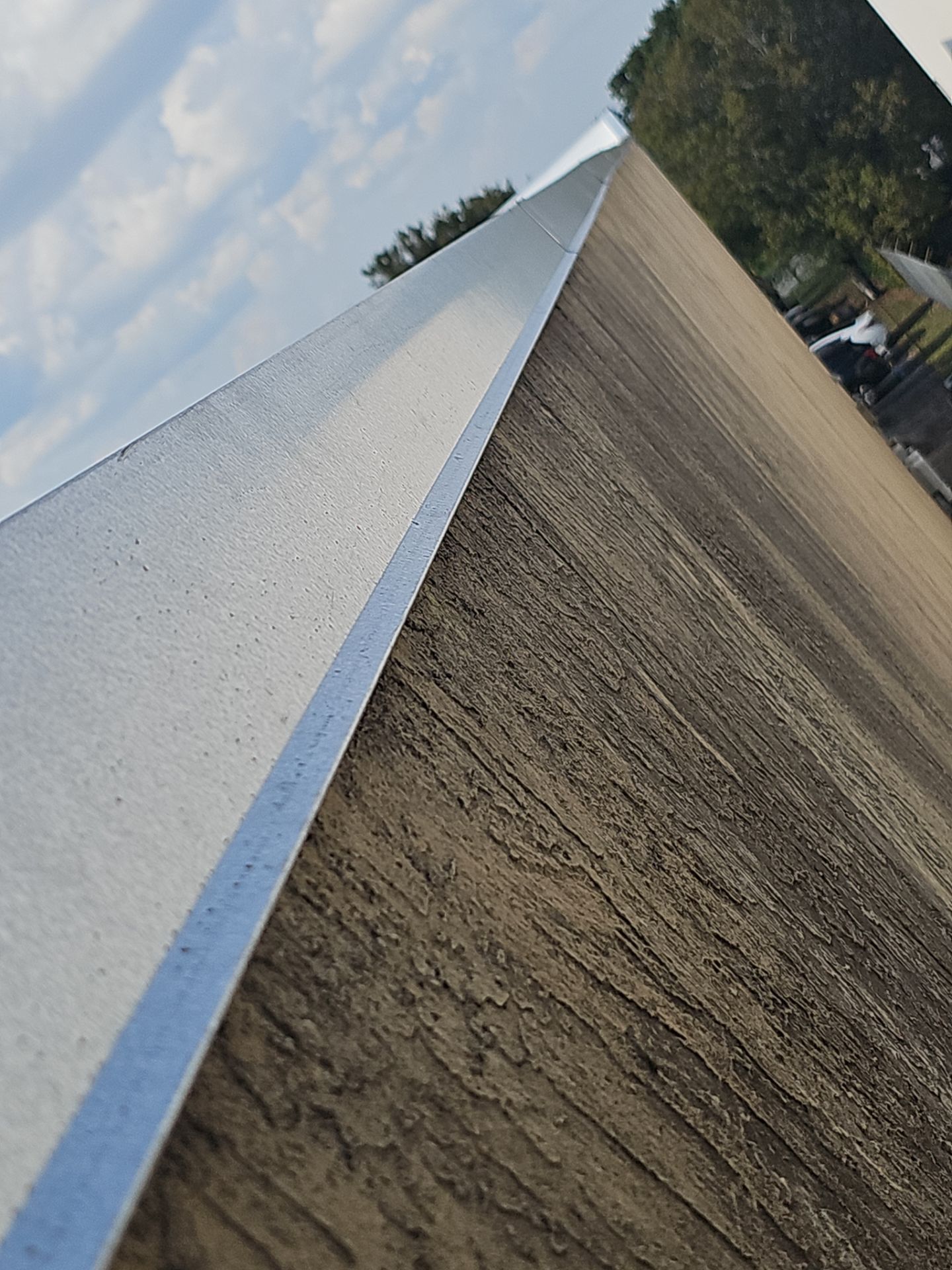 White TPO Membrane Roof Replacement at Doral Commercial Building by AJF ROOFING INC