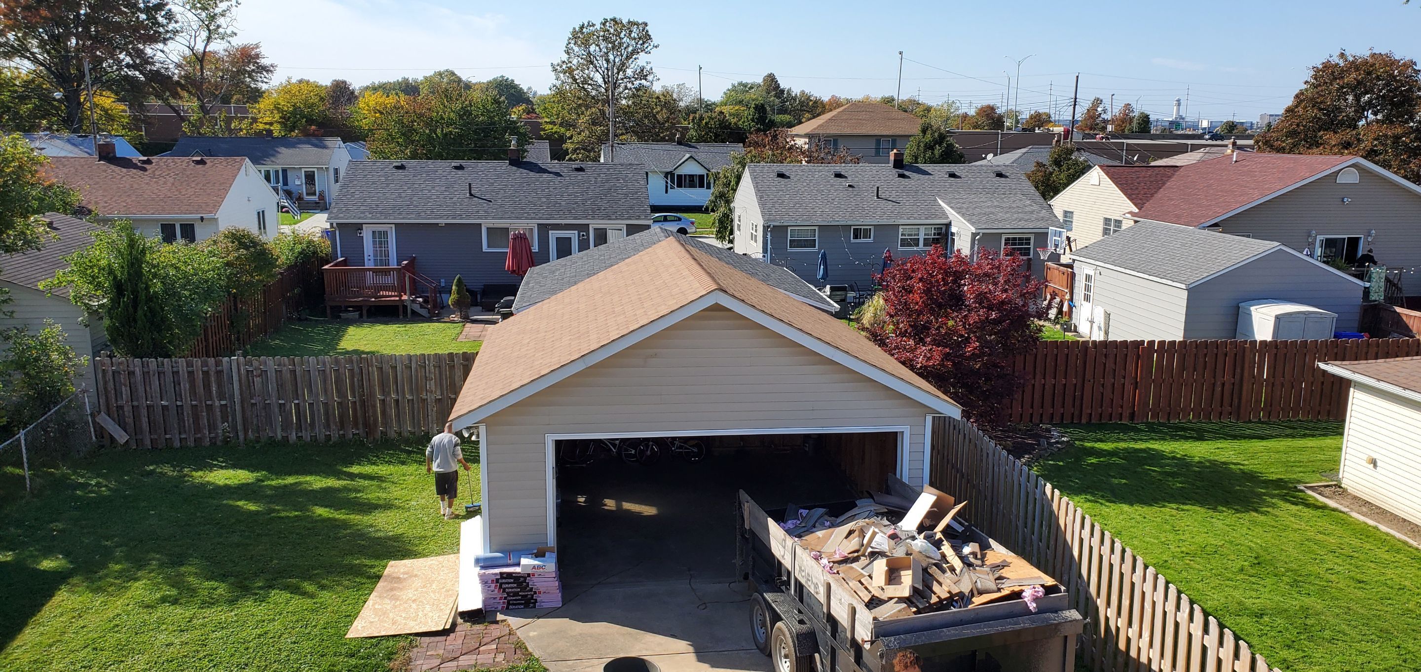 Residential Roofing Installation by Absolute Roofing and Construction