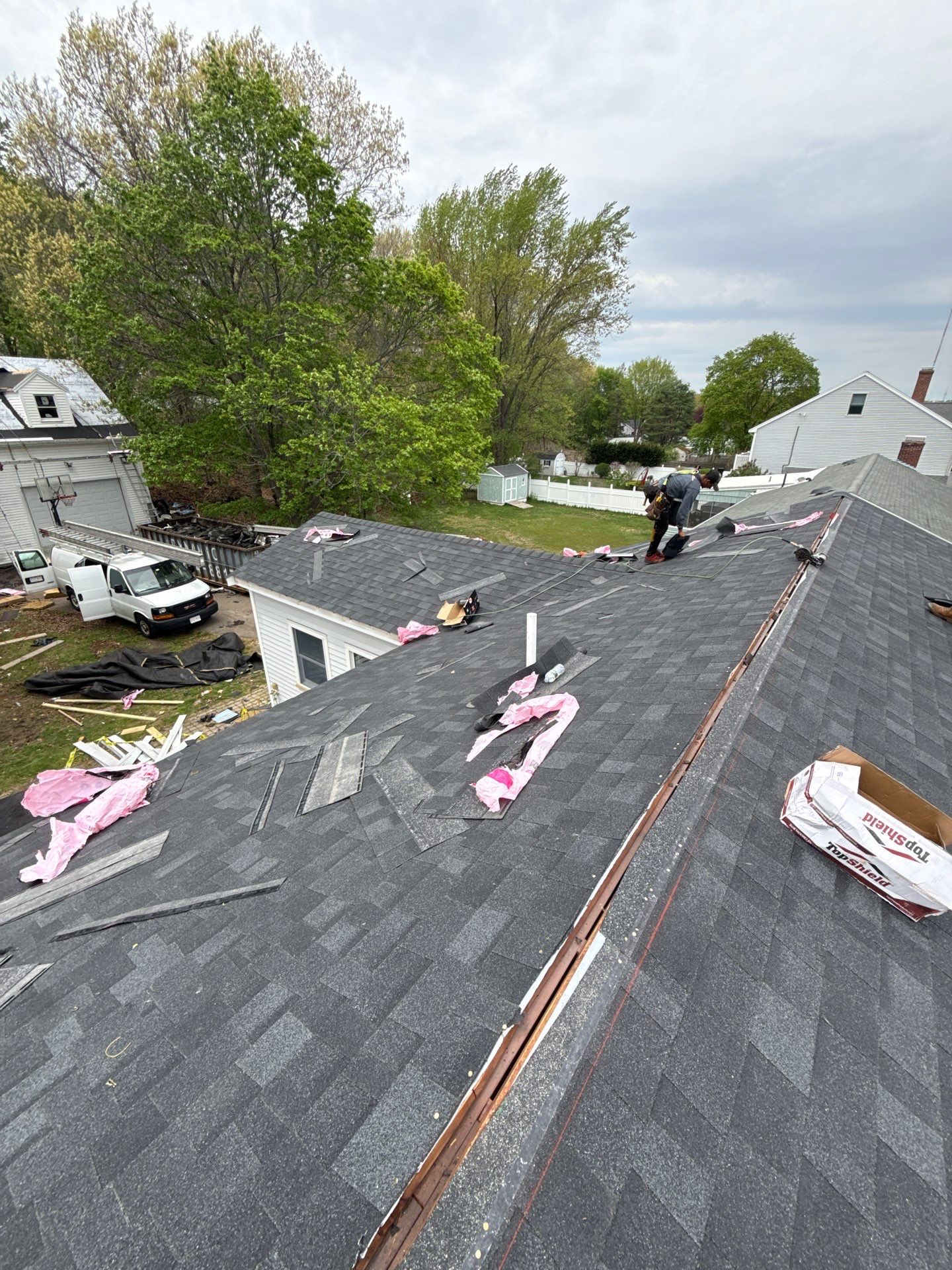 Two-Structure Roof Replacement – Owens Corning Duration, Onyx Black by JOHNNYS PRO